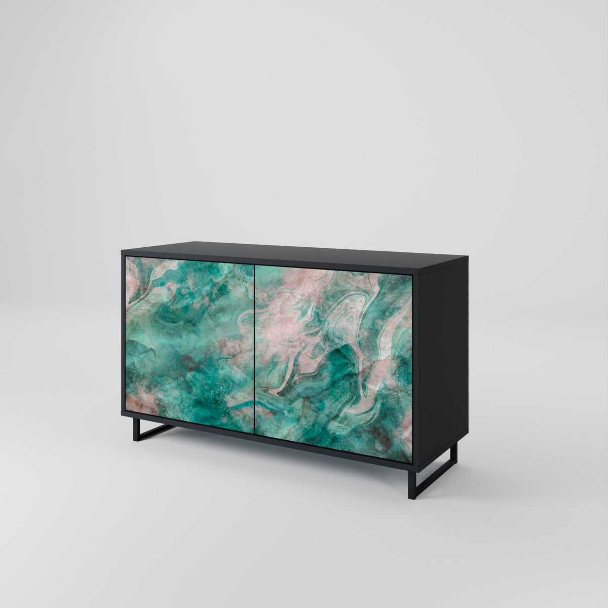ABSTRACT ALCHEMY Skänk med två dörrar