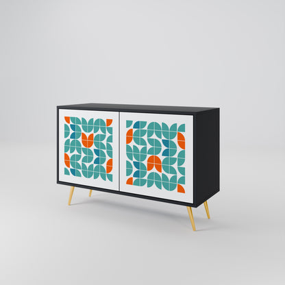 BE THE CHANGE 2-Door Sideboard in Black Finish