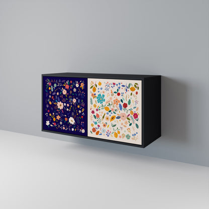FLORAL COMBINATION 2-Door Sideboard