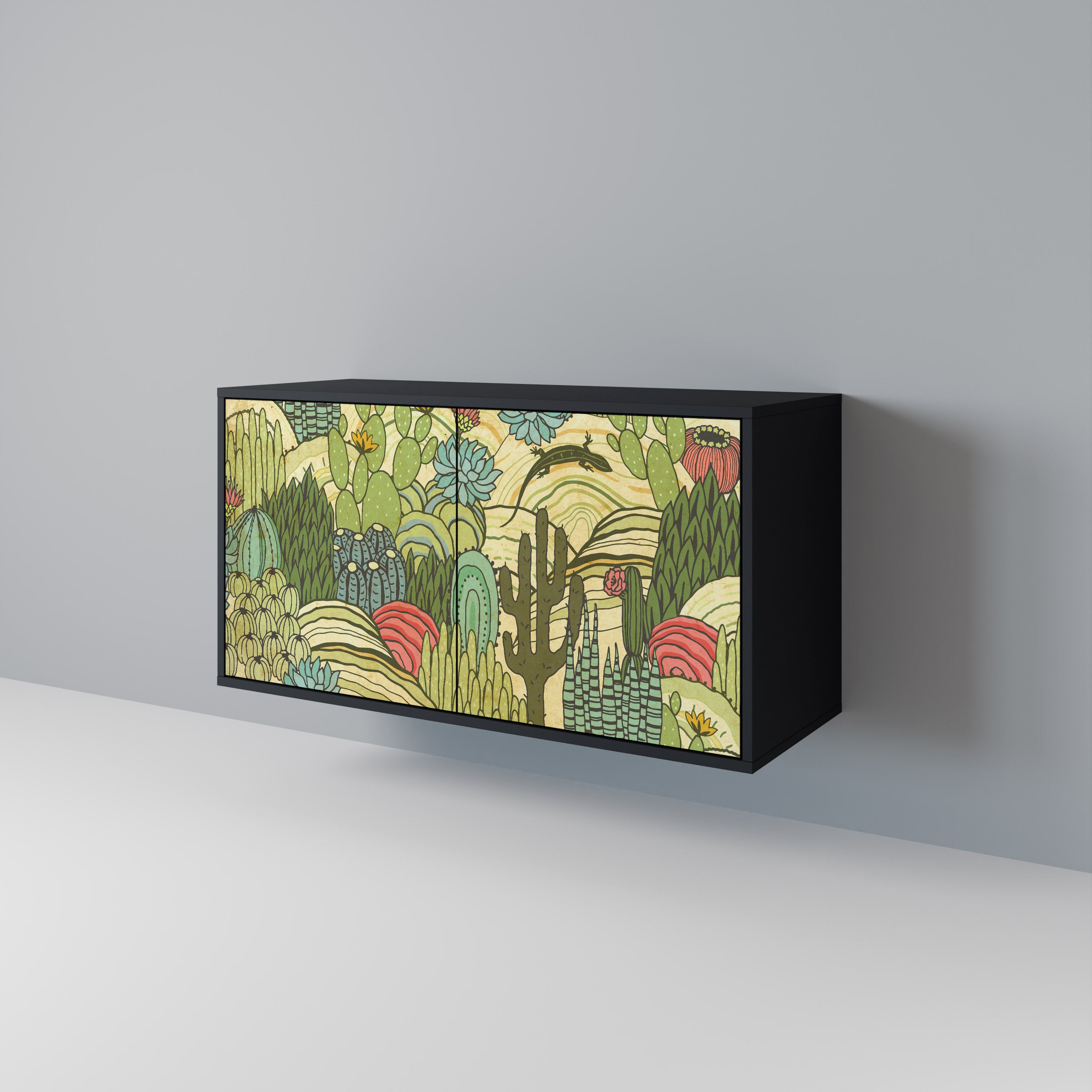 SUCCULENTER KALEIDOSKOP 2-dörrars skänk