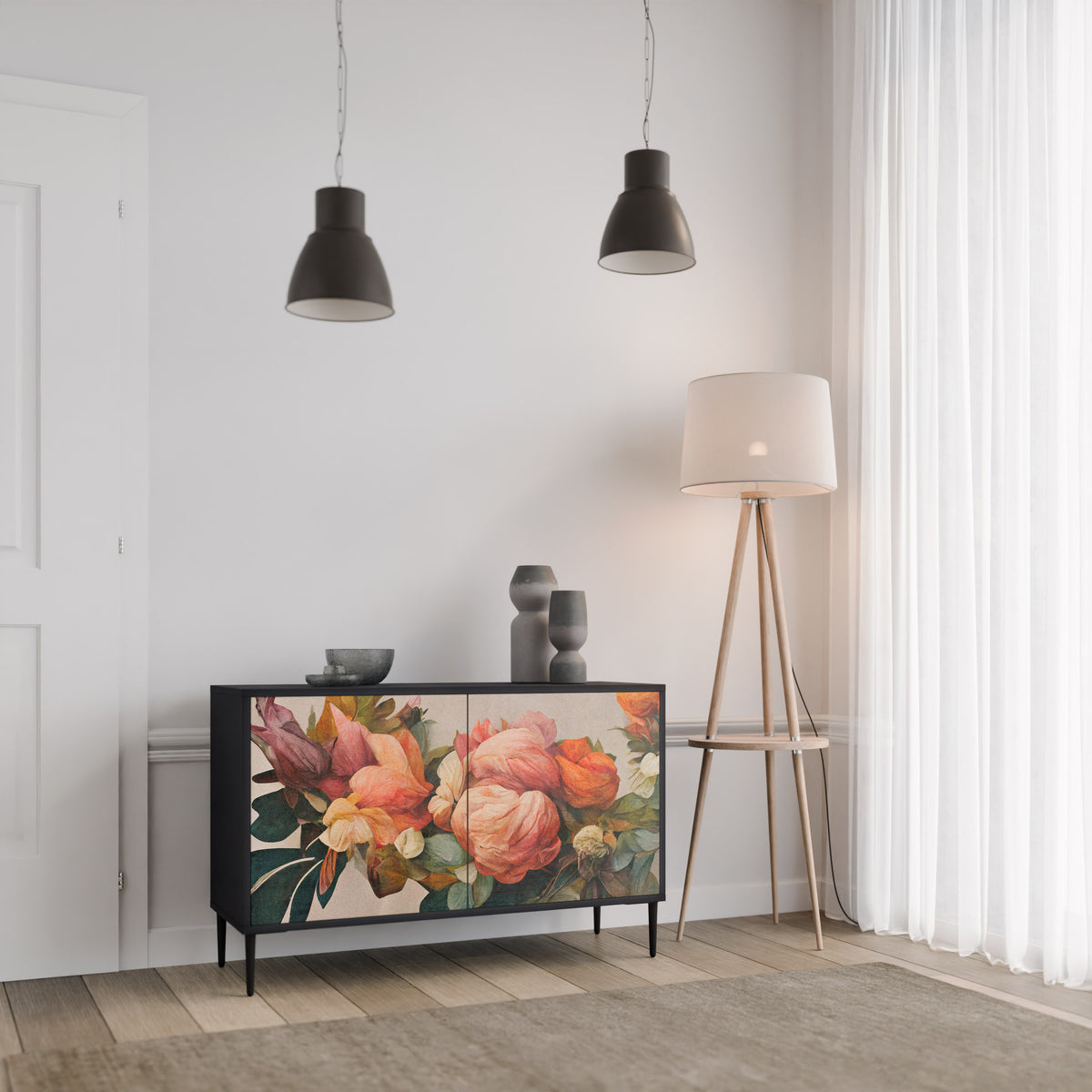 STYLISH BEAUTY Skänk med två dörrar