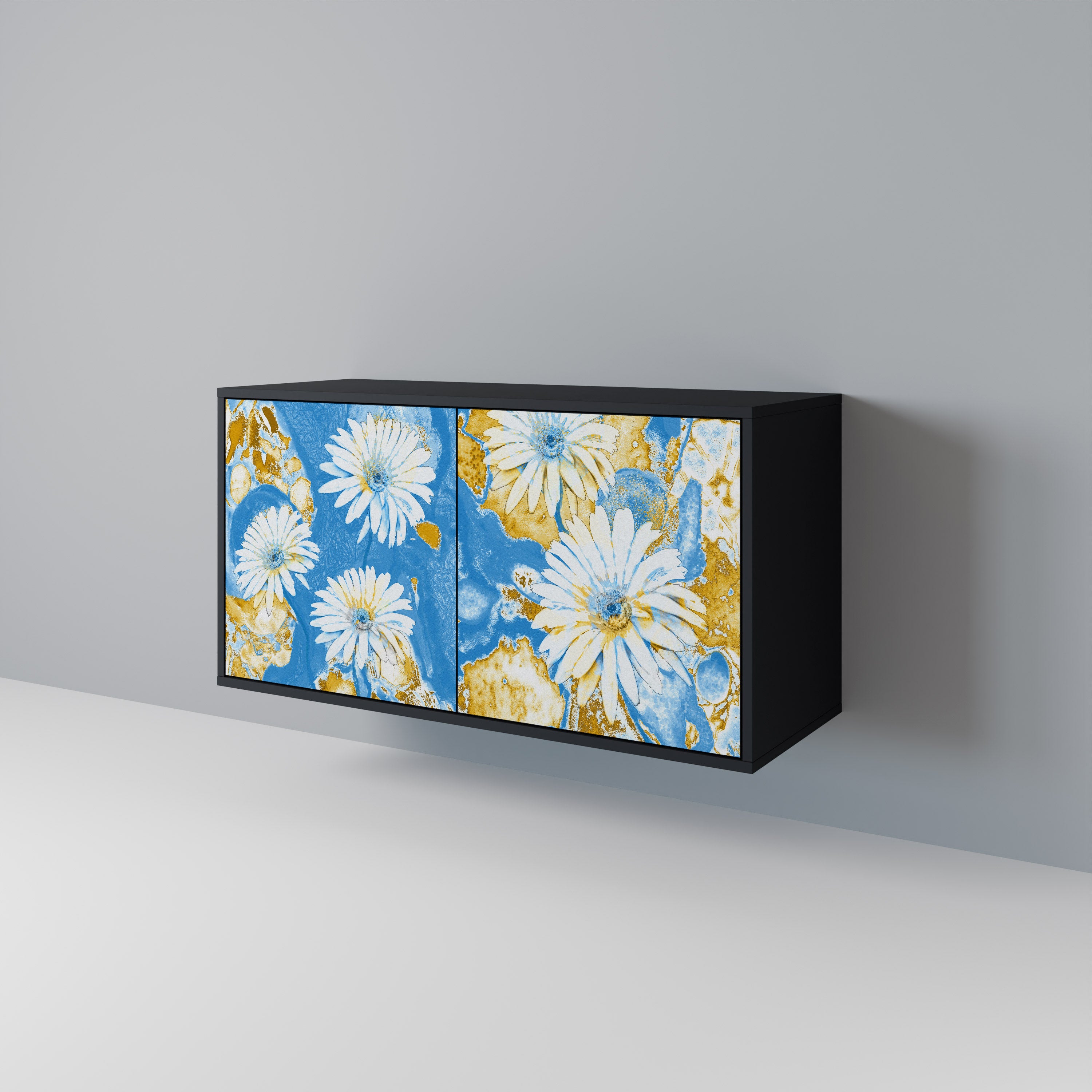 DAISY LUXE skänk med 2 dörrar