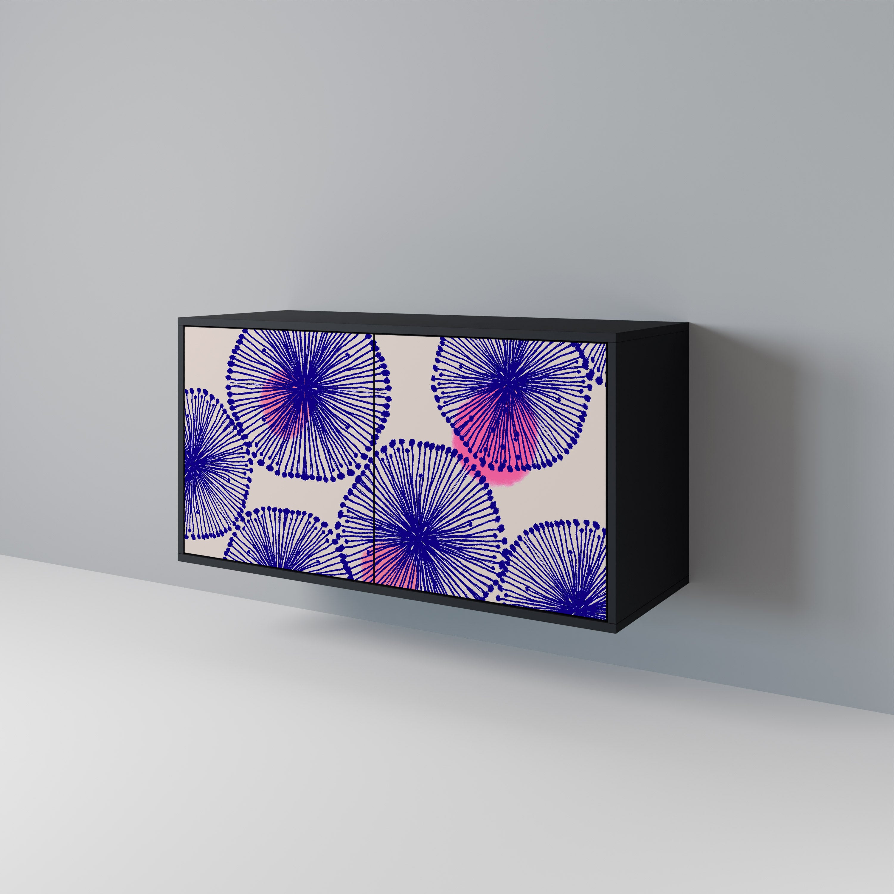 MAGIC NATURE skänk med 2 dörrar