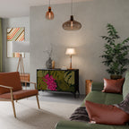 TROPICAL BEAUTY Skänk med två dörrar