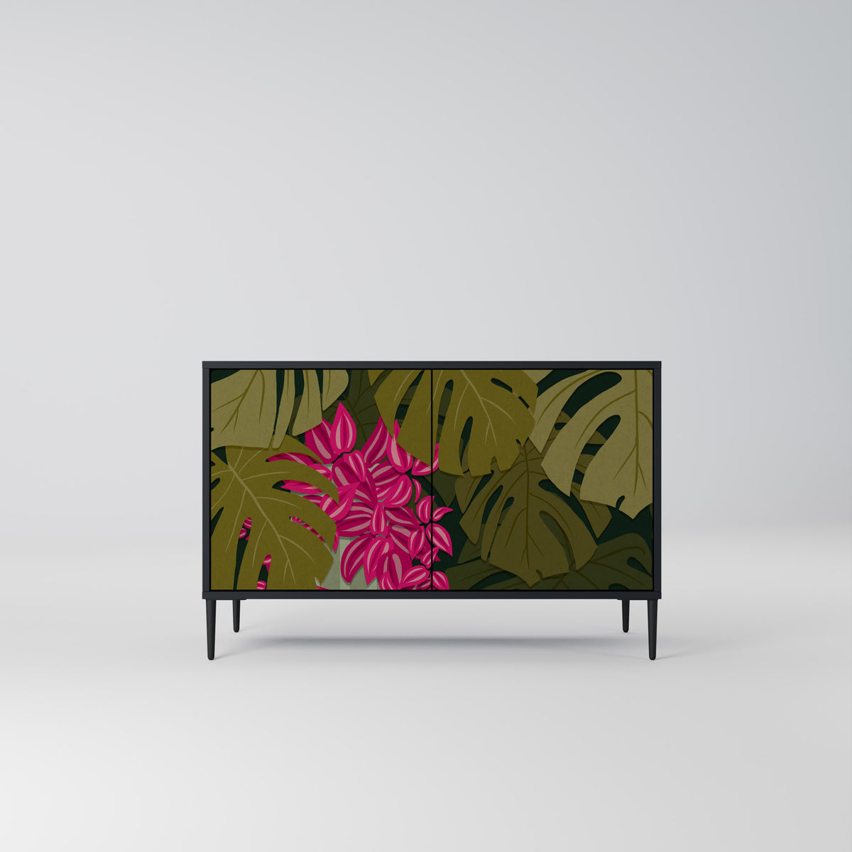 TROPICAL BEAUTY Skänk med två dörrar
