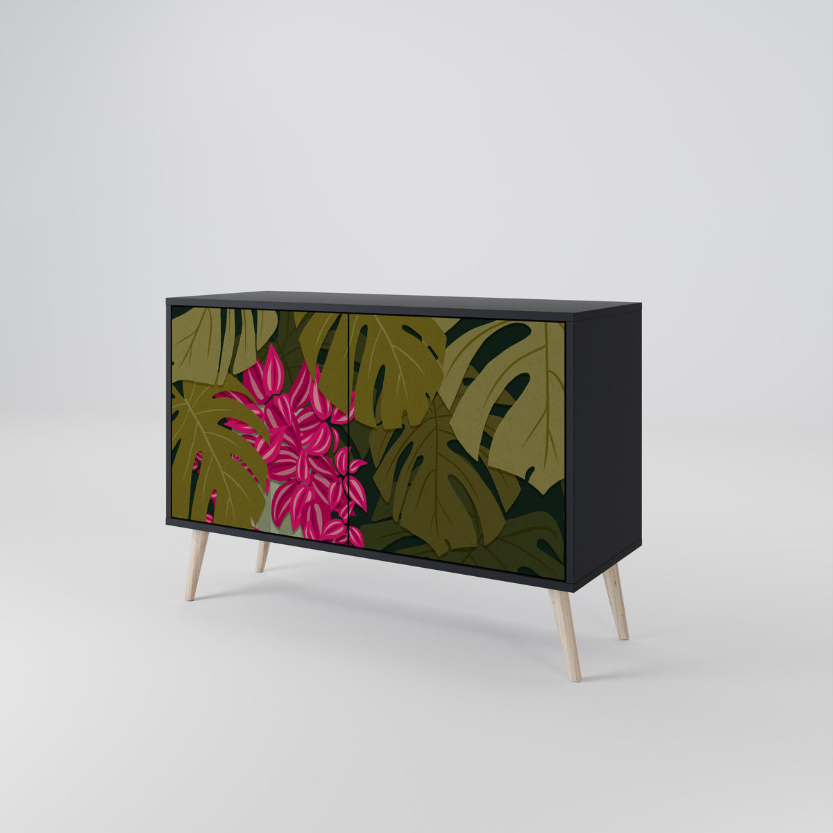 TROPICAL BEAUTY Skänk med två dörrar