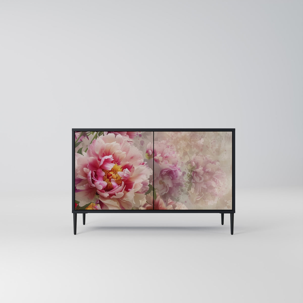 PEONY WHISPER Skänk med två dörrar