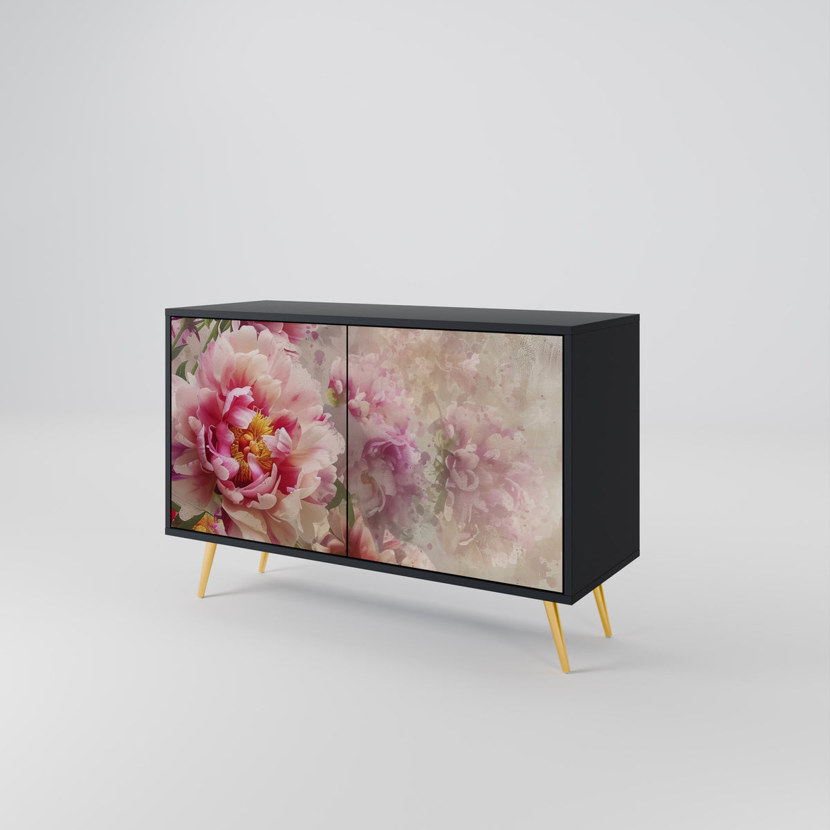 PEONY WHISPER Skänk med två dörrar