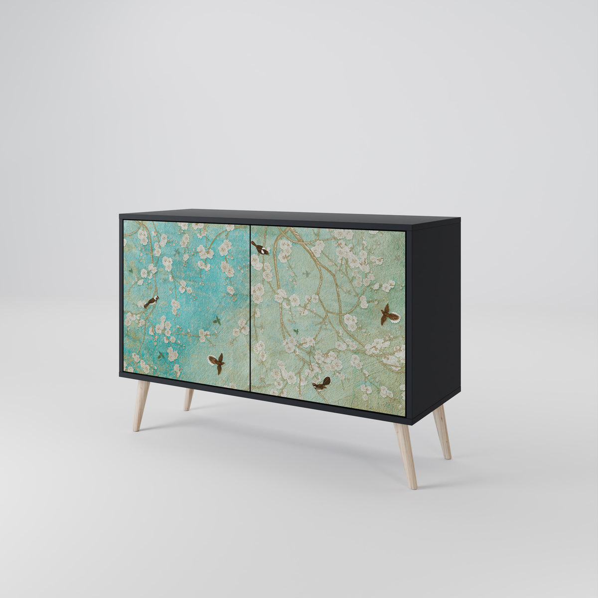 BLOOMING CHARM Skänk med två dörrar