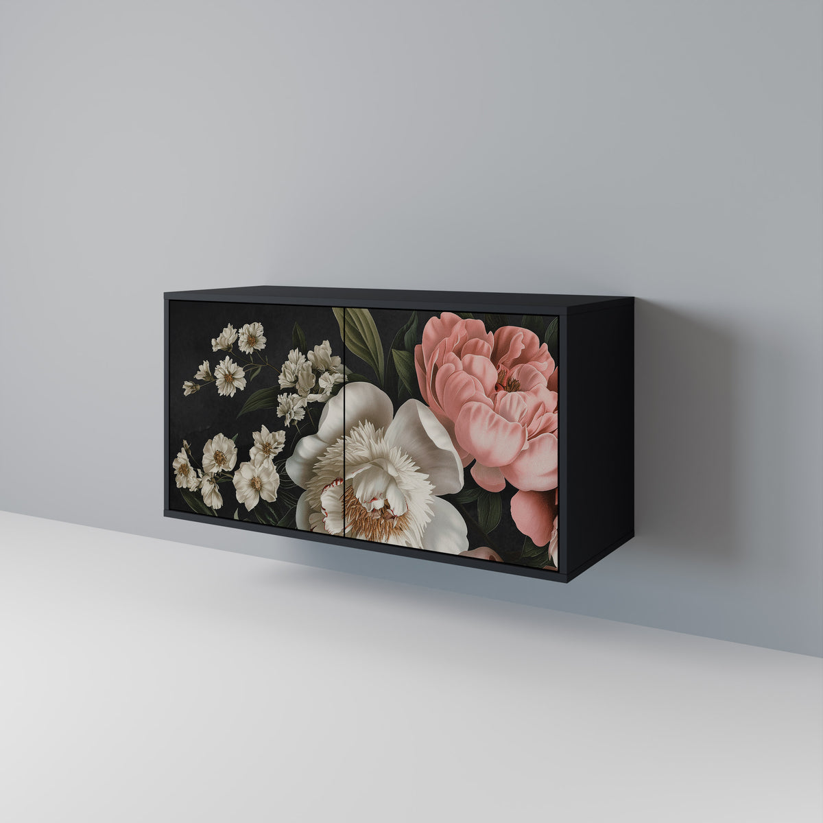 LUSH ELEGANCE Skänk med två dörrar