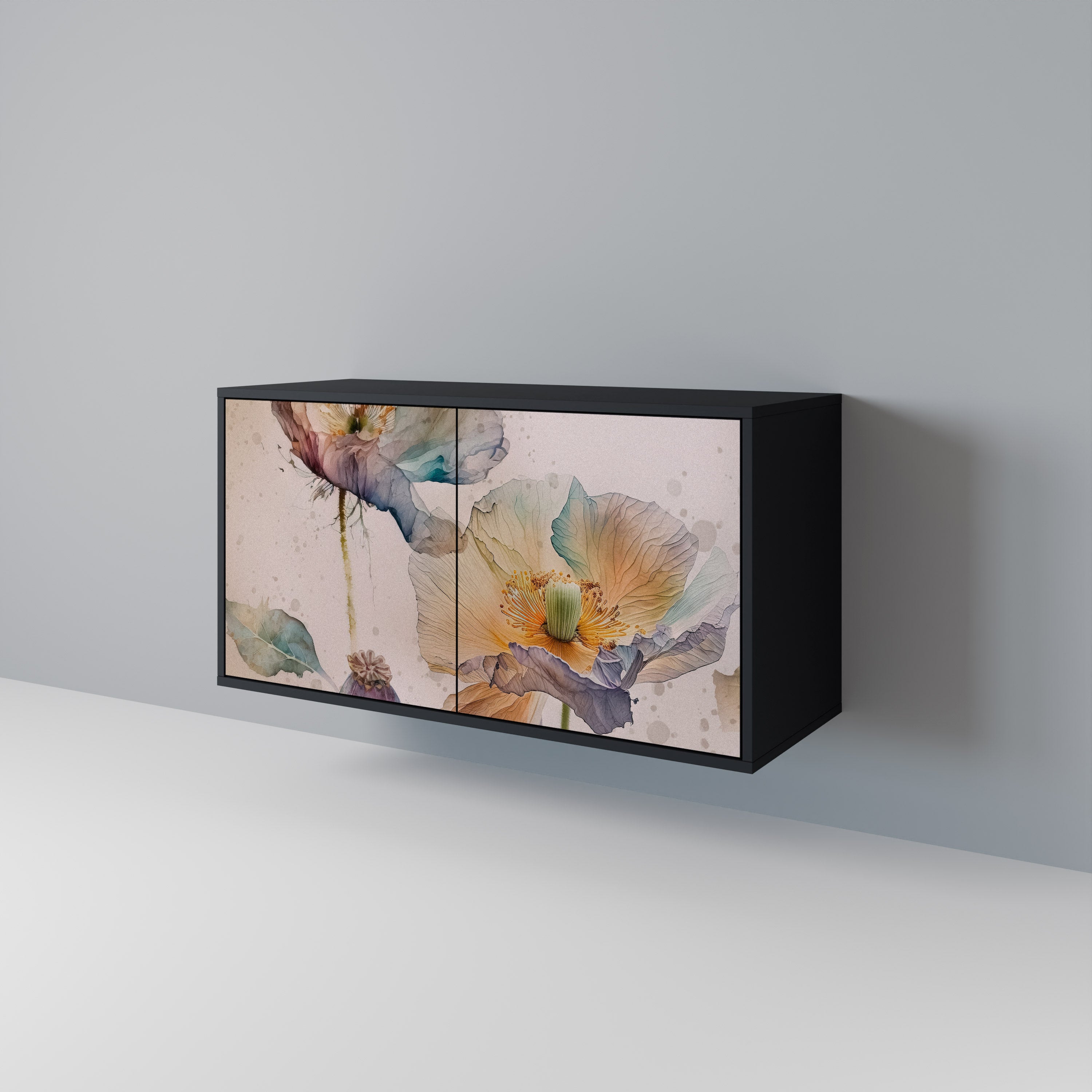 SOFTEN POPPY 2-Door Sideboard