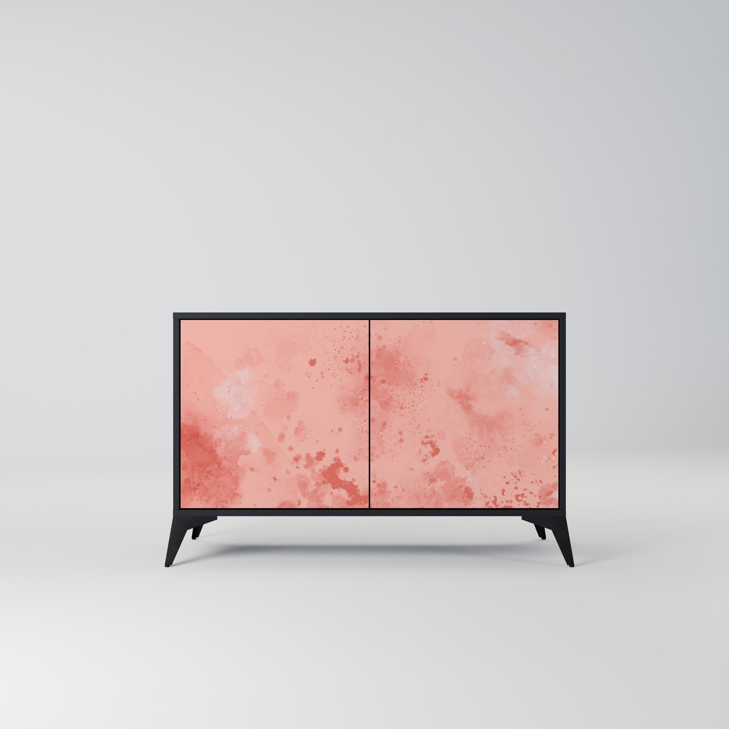 CRANE DANCE 2-Door Sideboard in Black Finish