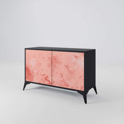 CRANE DANCE 2-Door Sideboard in Black Finish