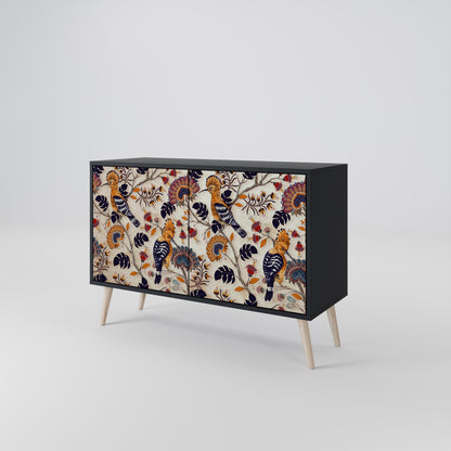 EMINENT HOOPOE 2-Door Sideboard in Black Finish