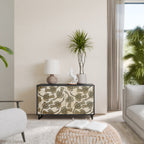 ALMONDINE SONGBIRD 2-Door Sideboard in Black Finish