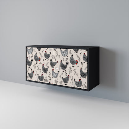 HAPPY HENS 2-Door Sideboard