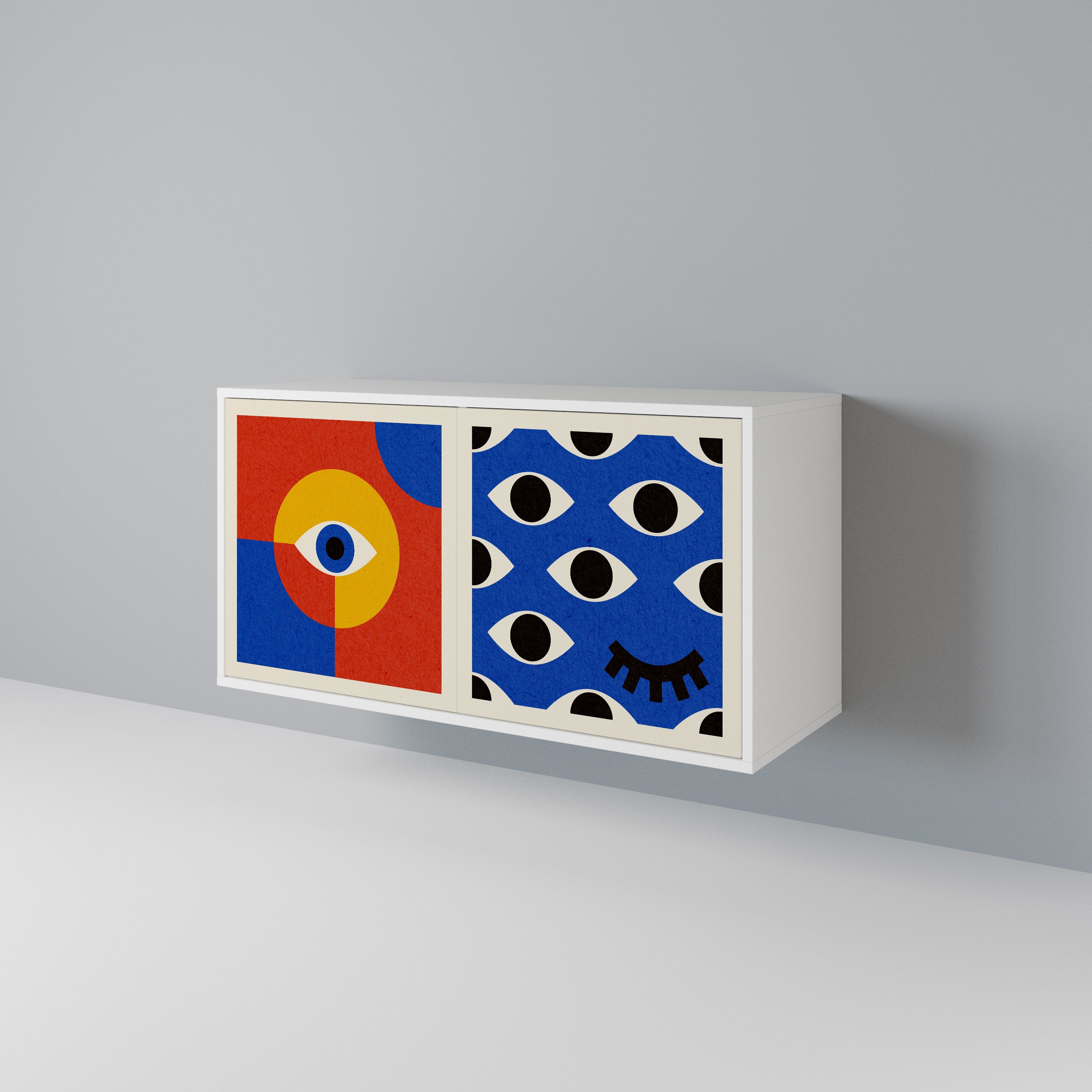 GEOMETRIC EYES 2-Door Sideboard