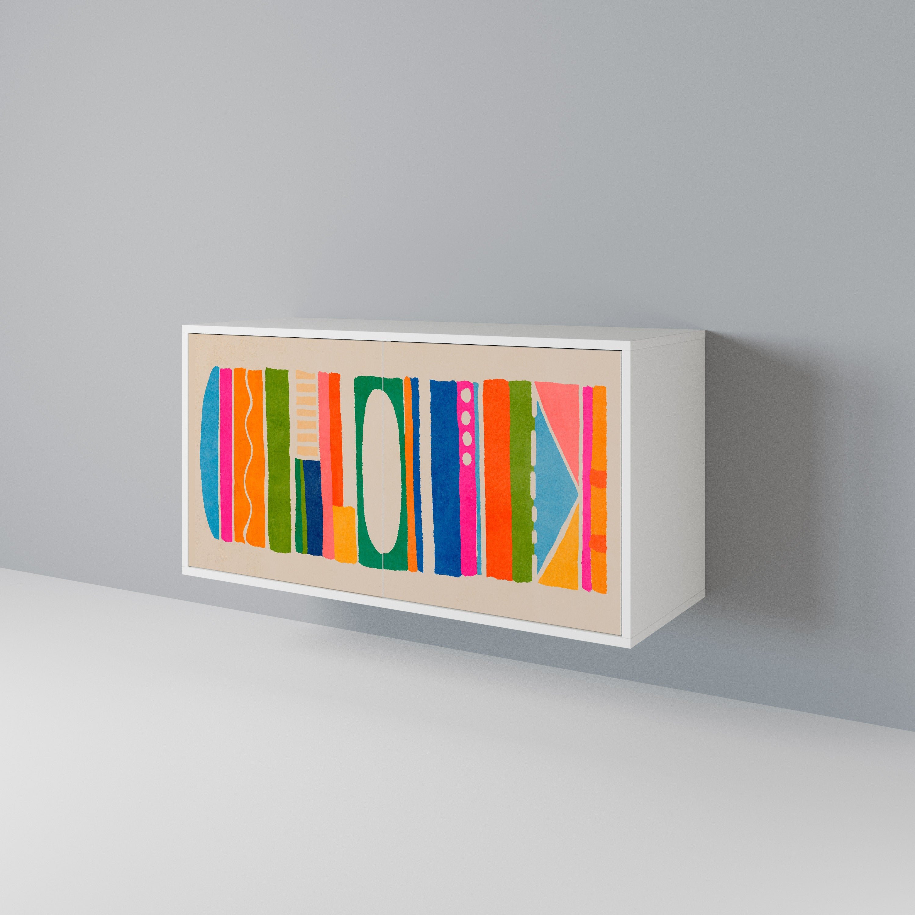 GEOMETRIC SHINE 2-Door Sideboard
