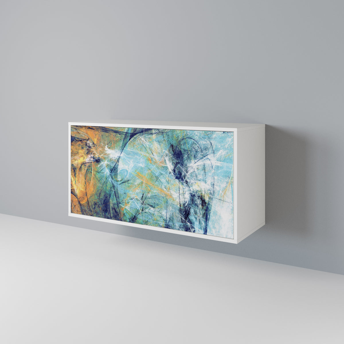 ABSTRACT THOUGHTS Skänk med två dörrar