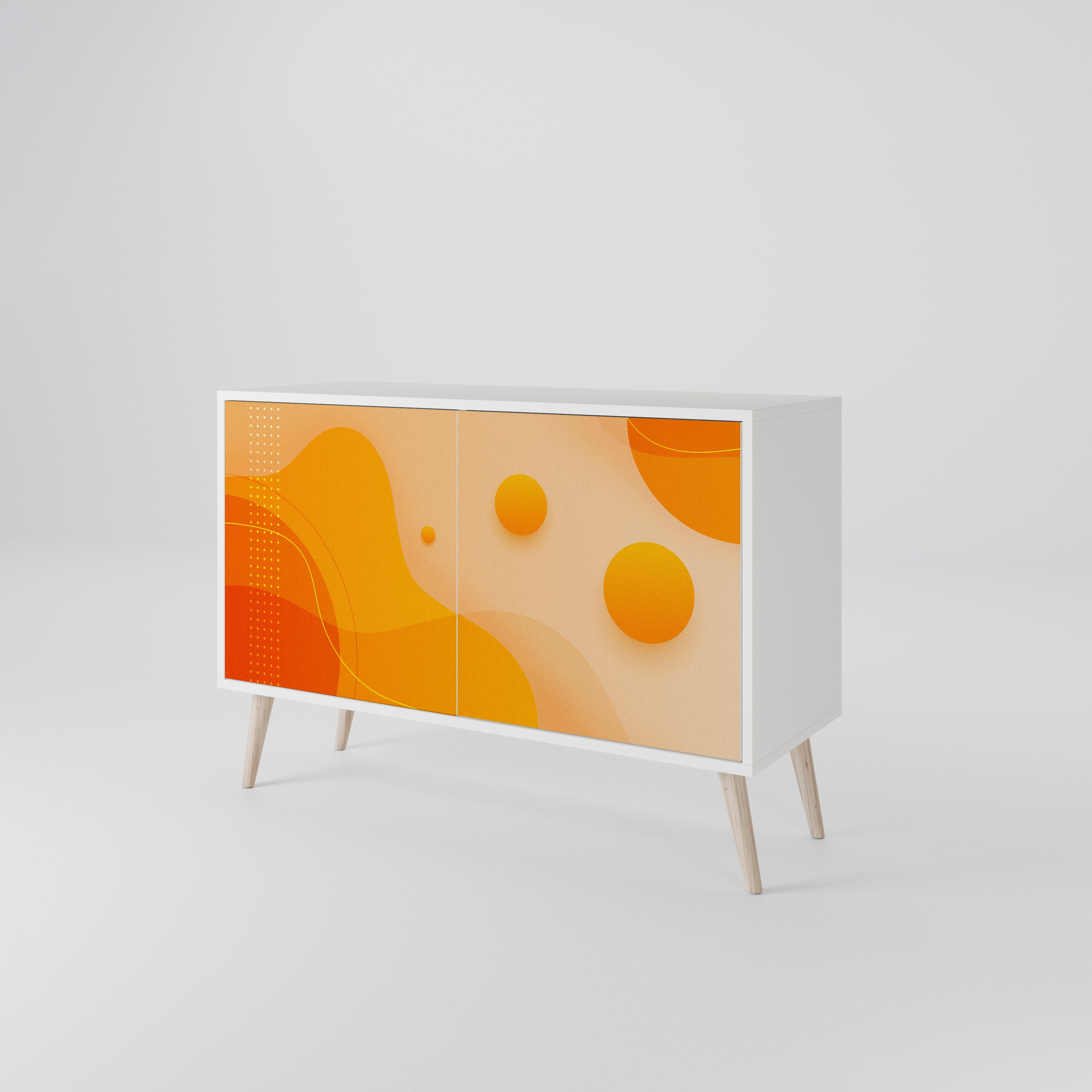 ORANGE ARRANGEMENT 2-Door Sideboard