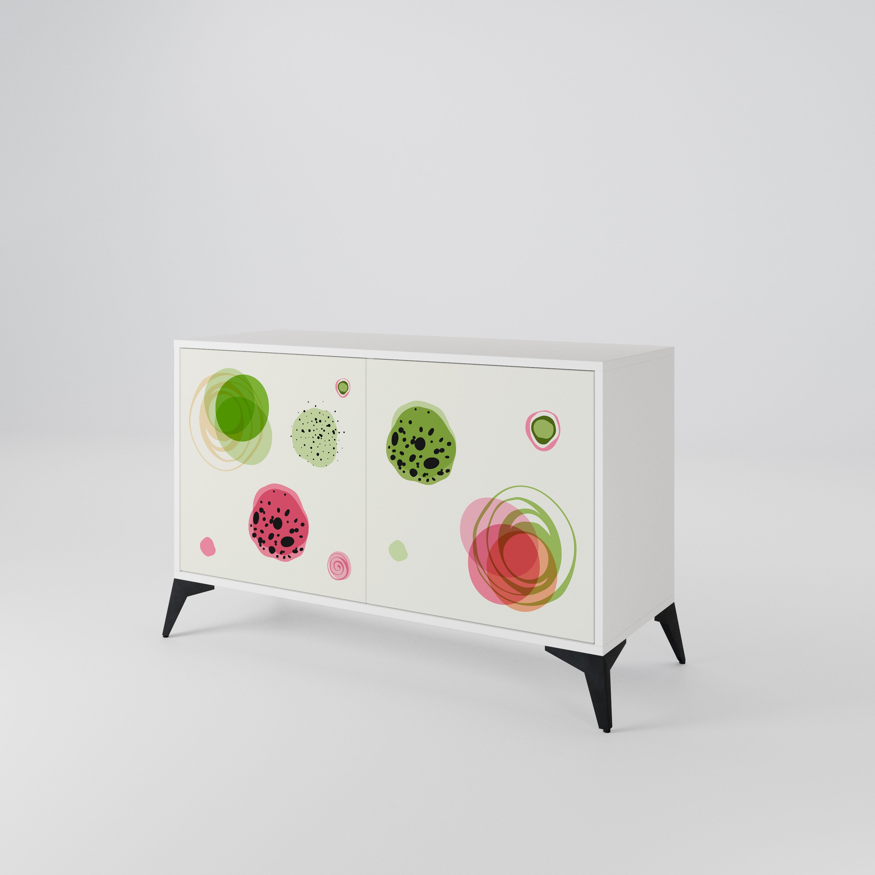 COLORFUL COSMOS 2-Door Sideboard
