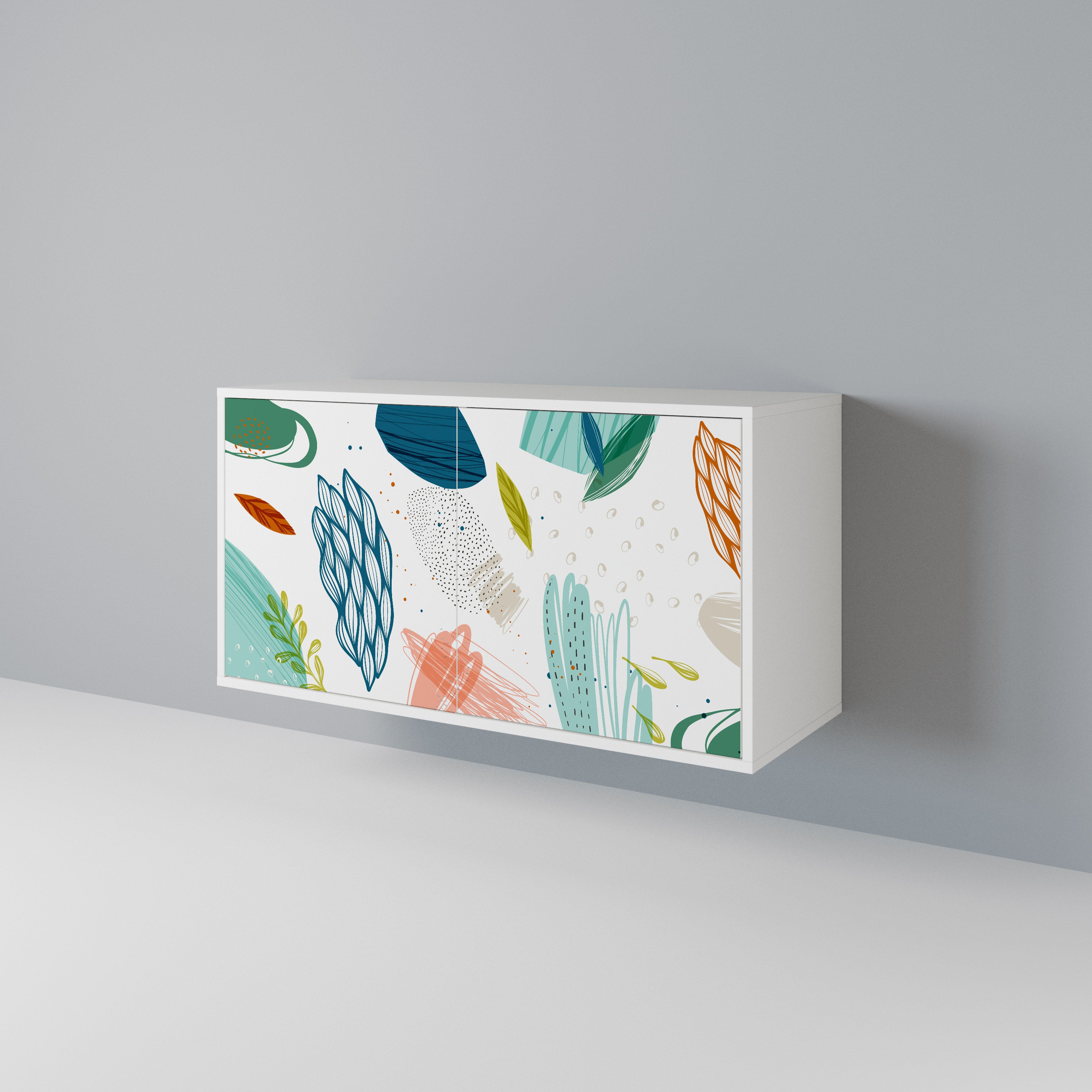 BOTANICAL HURRICANE 2-Door Sideboard