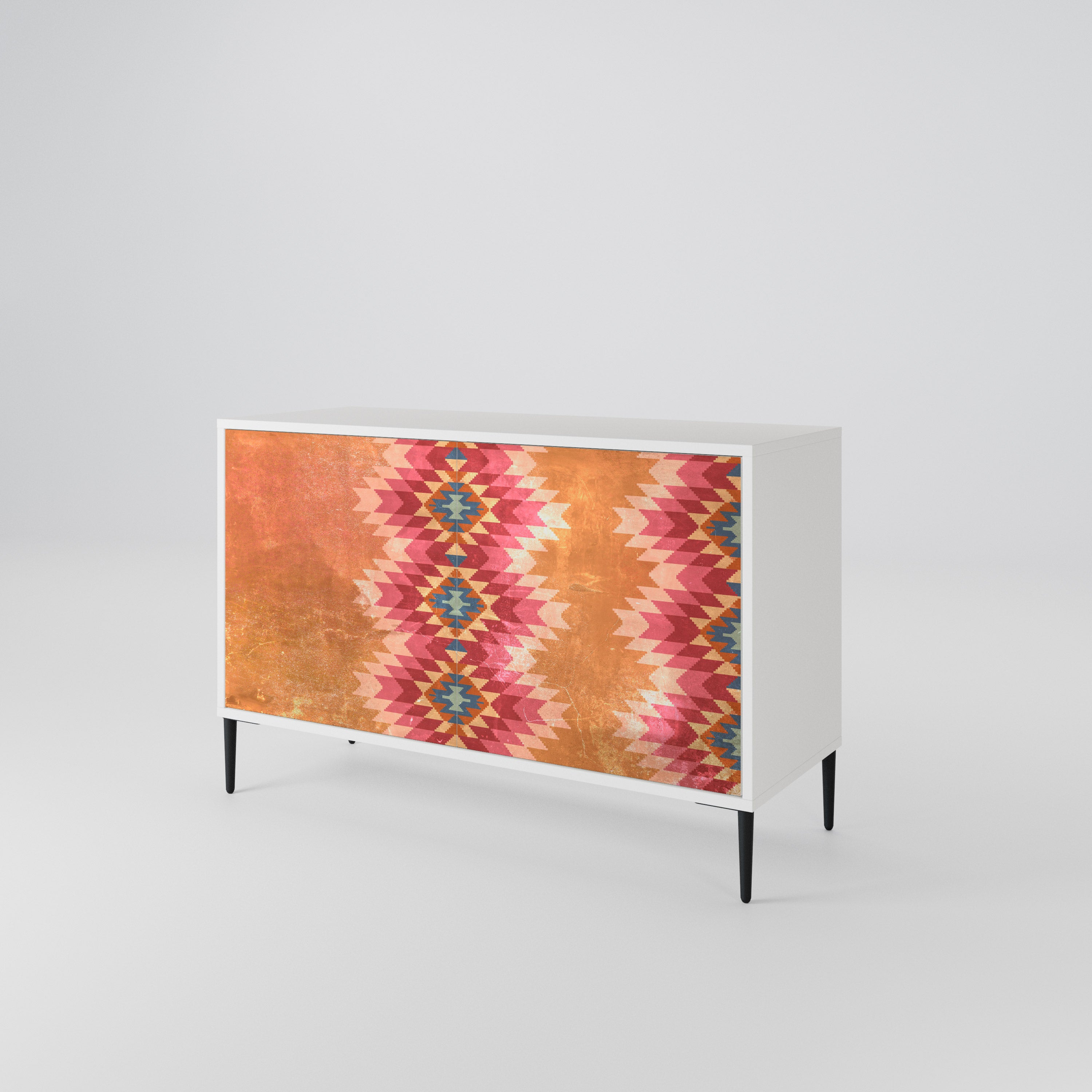INDIAN FOLK 2-Door Sideboard