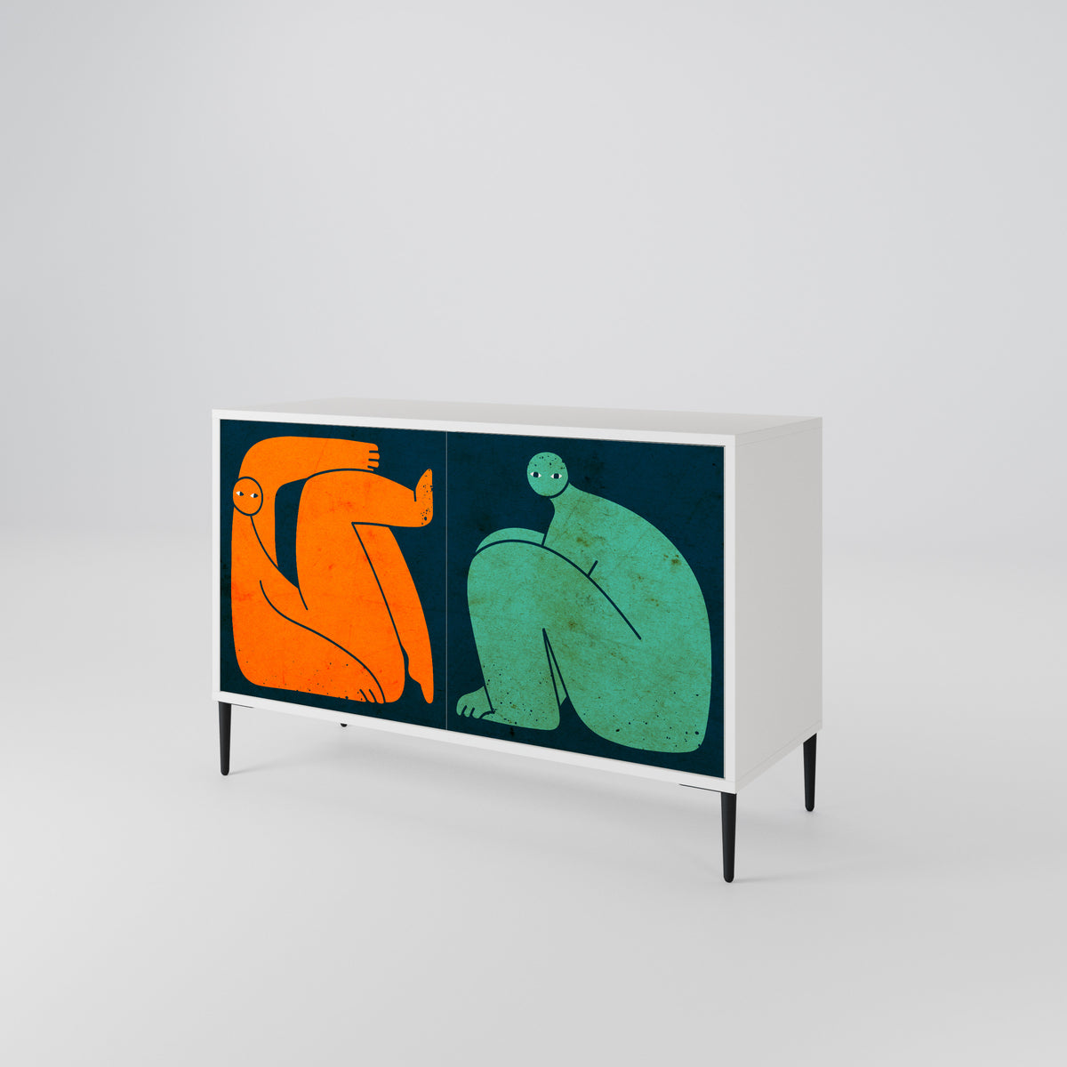 TOGETHER BUT SEPARATELY 2-Door Sideboard