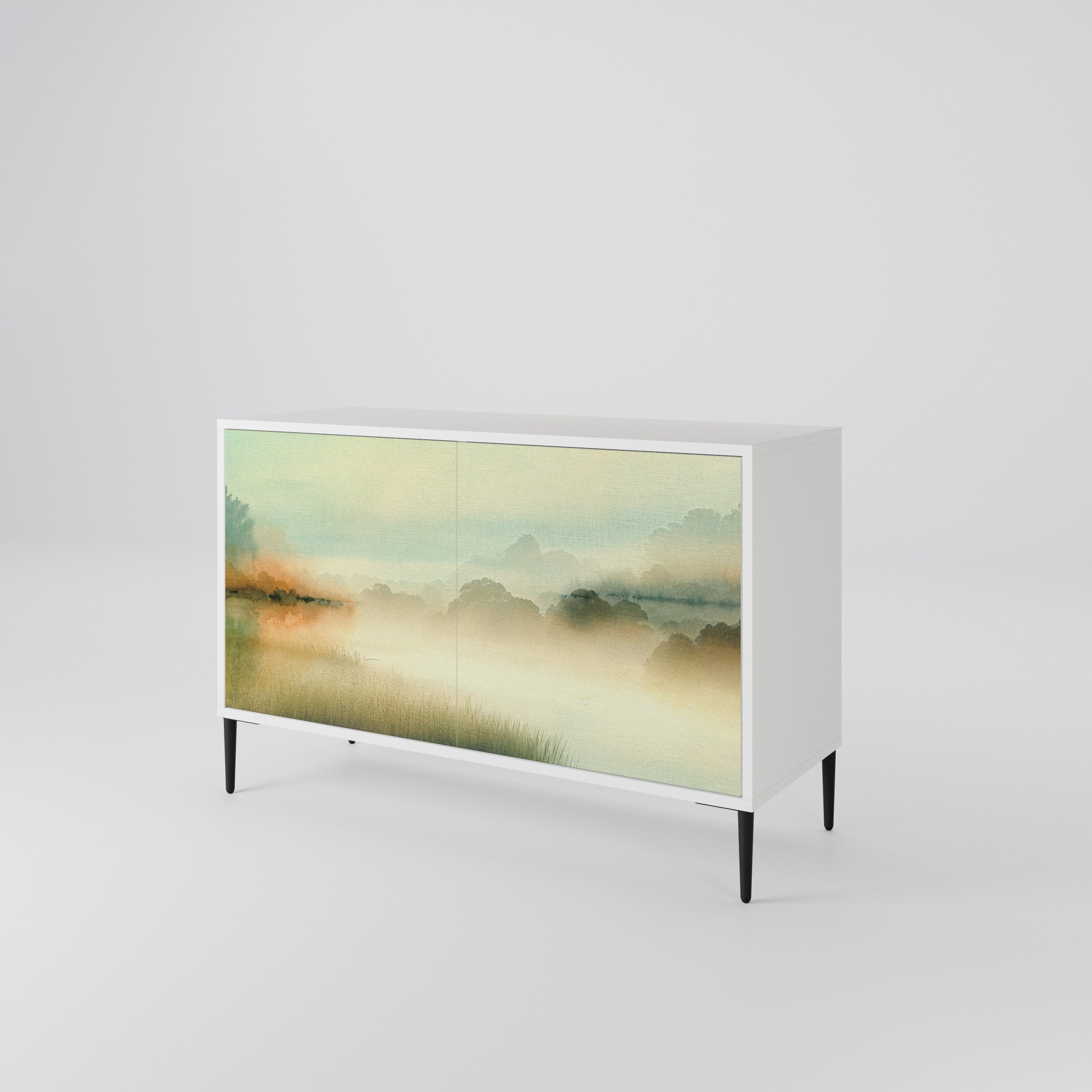 MORNING BY THE LAKE 2-Door Sideboard