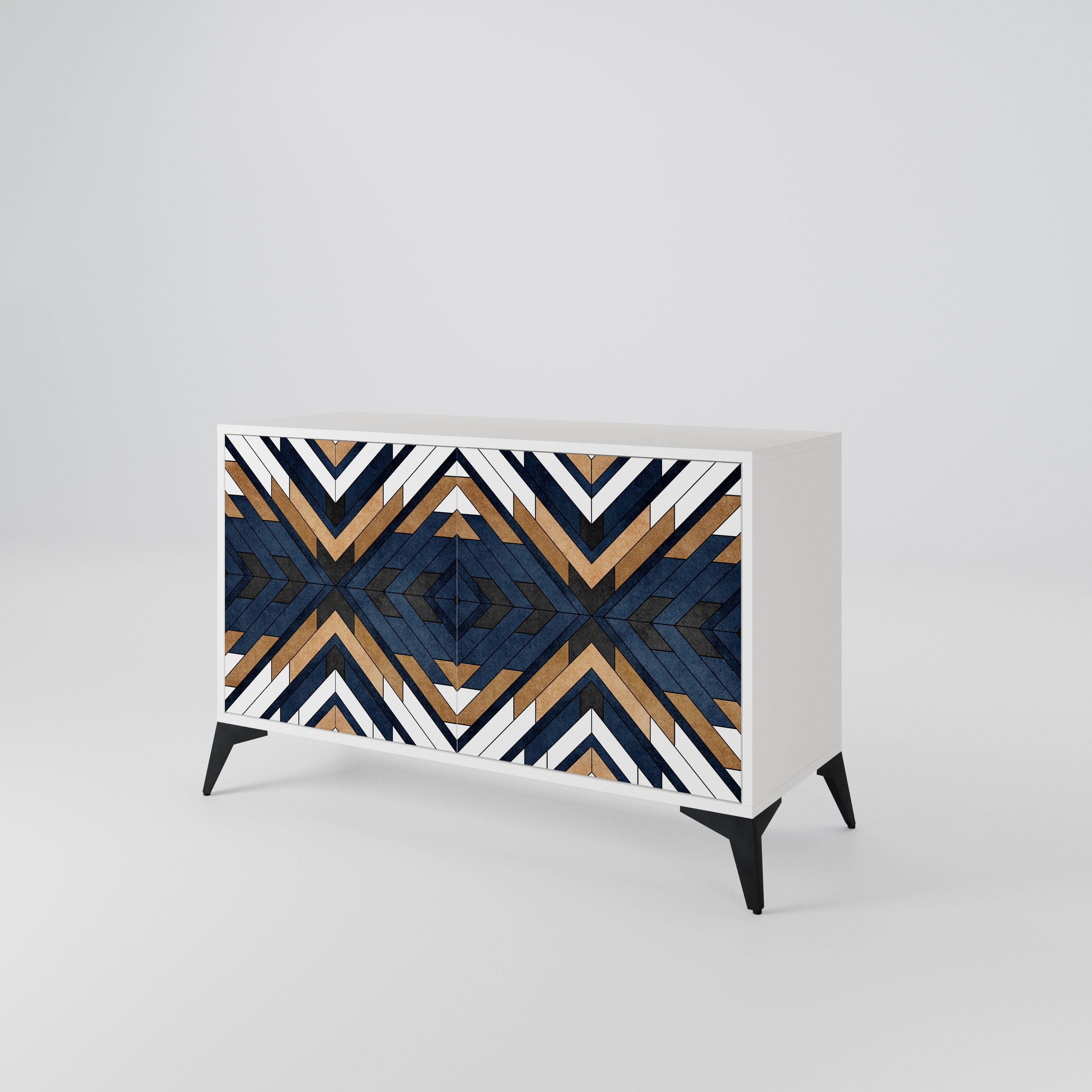 ARTFUL GEOMETRY 2-Door Sideboard