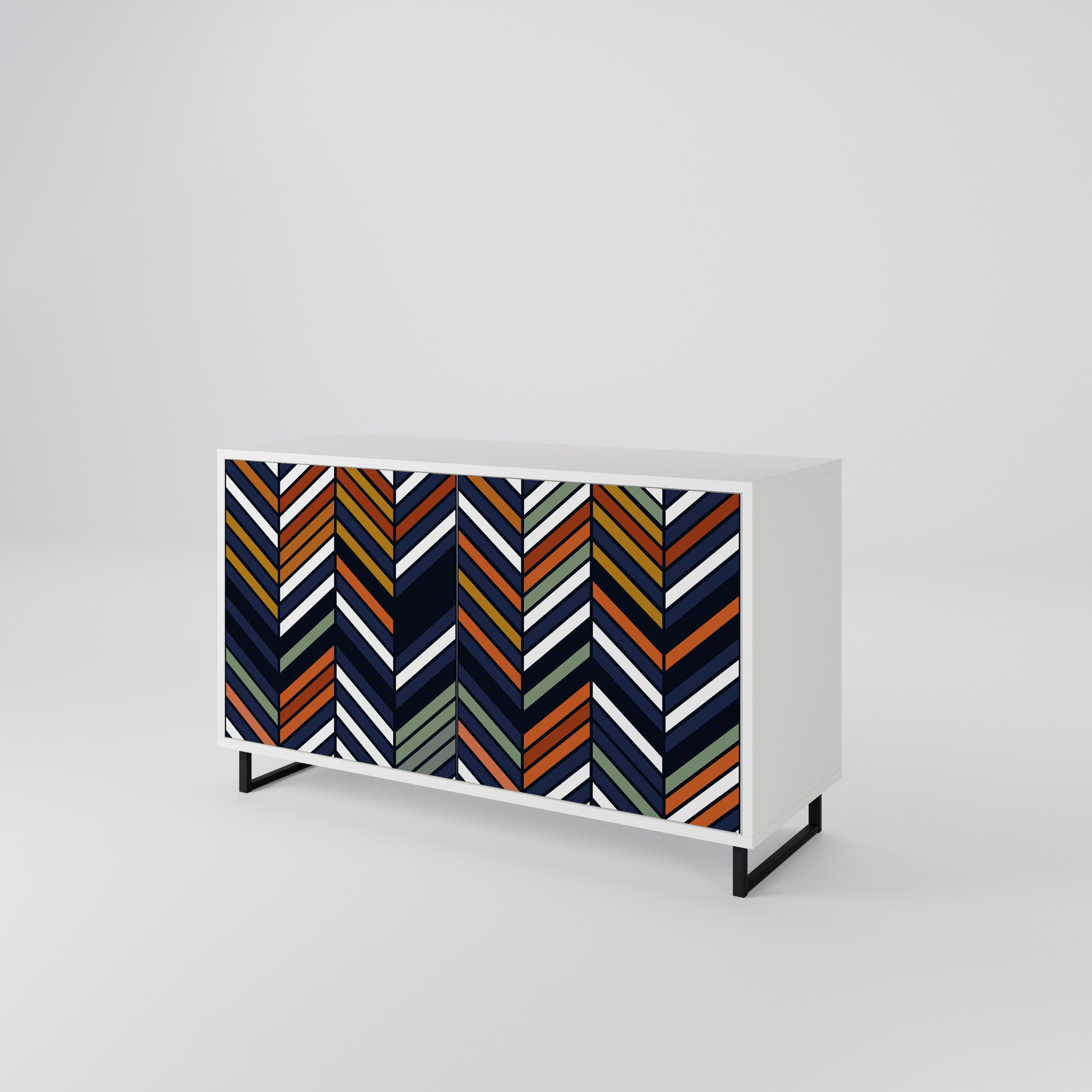 VIBRANT PATCHWORK 2-Door Sideboard