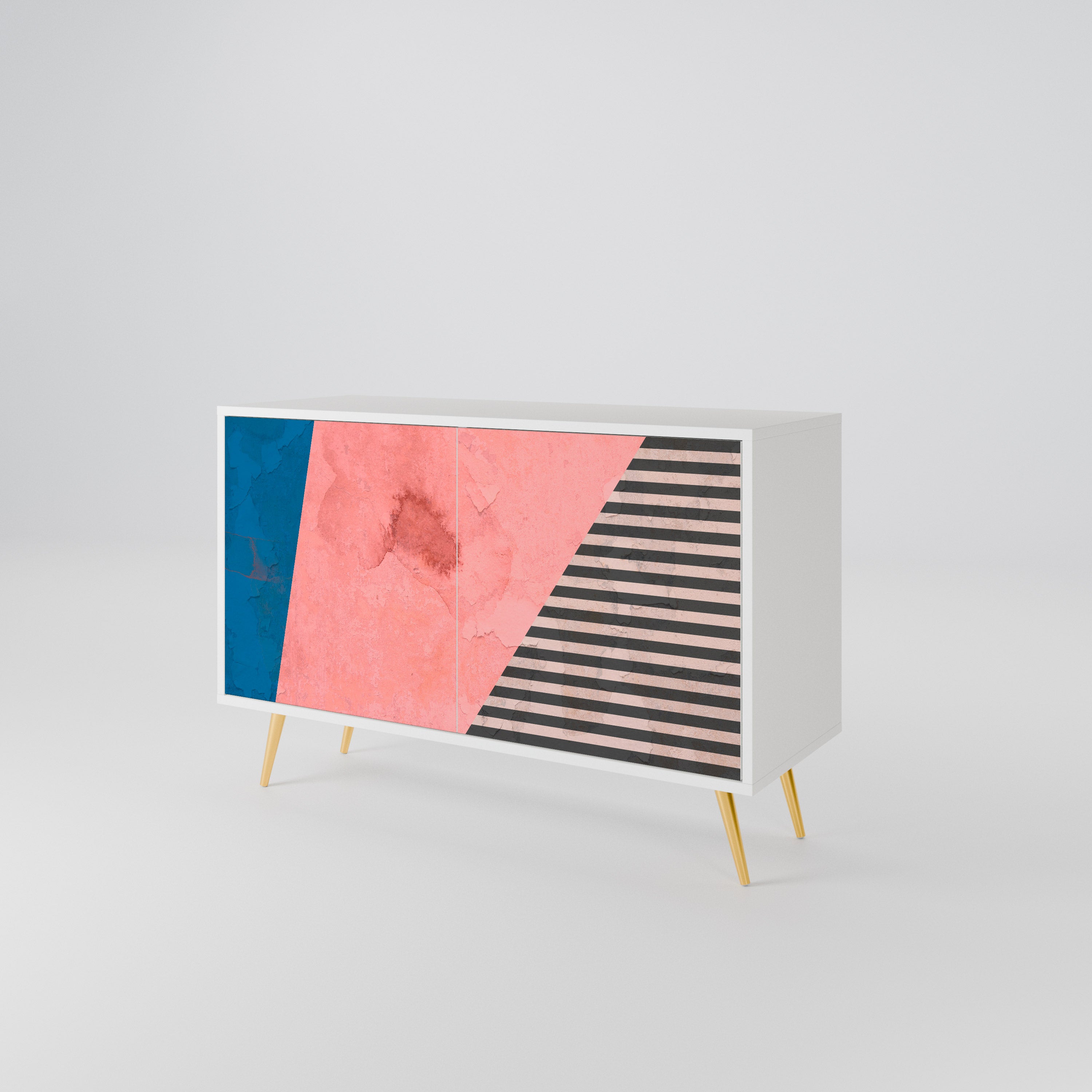 GLAMOROUS STRIPE 2-Door Sideboard