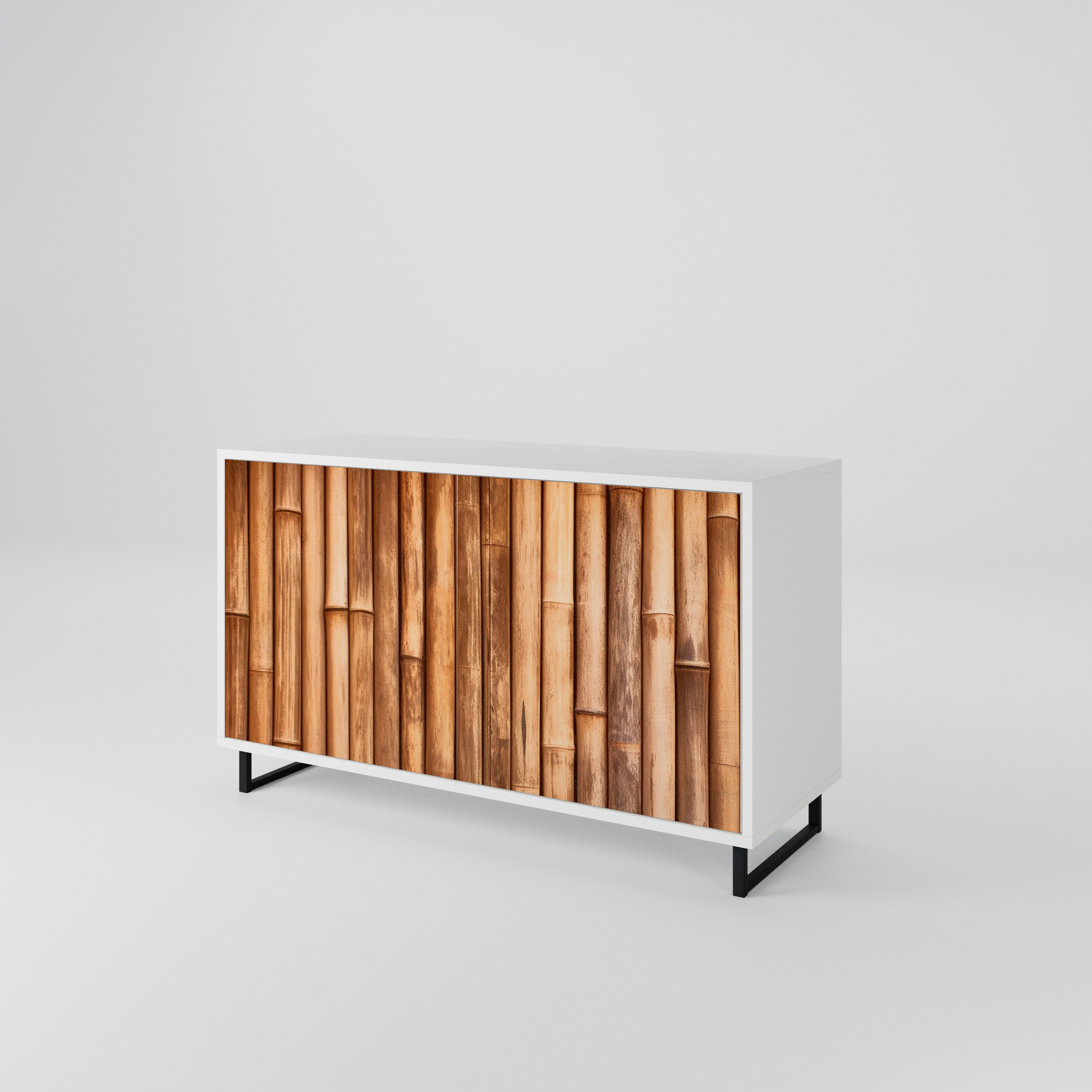 NATURAL WOOD Skänk med två dörrar