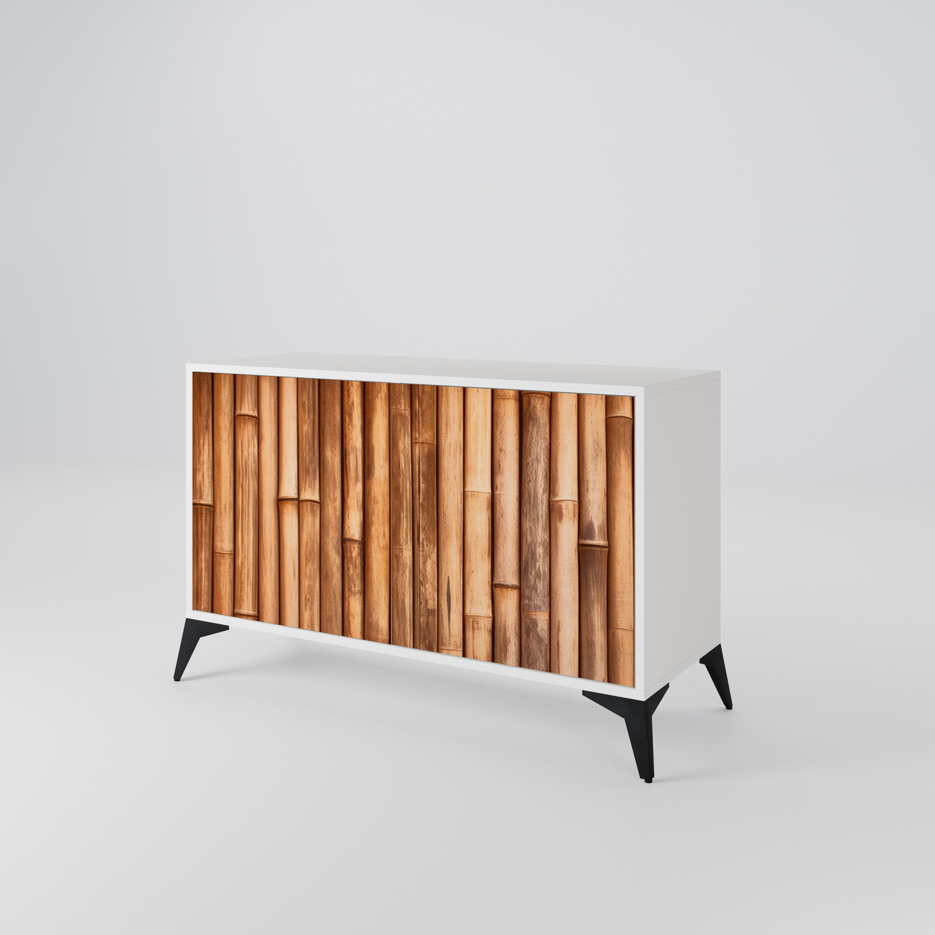 NATURAL WOOD Skänk med två dörrar