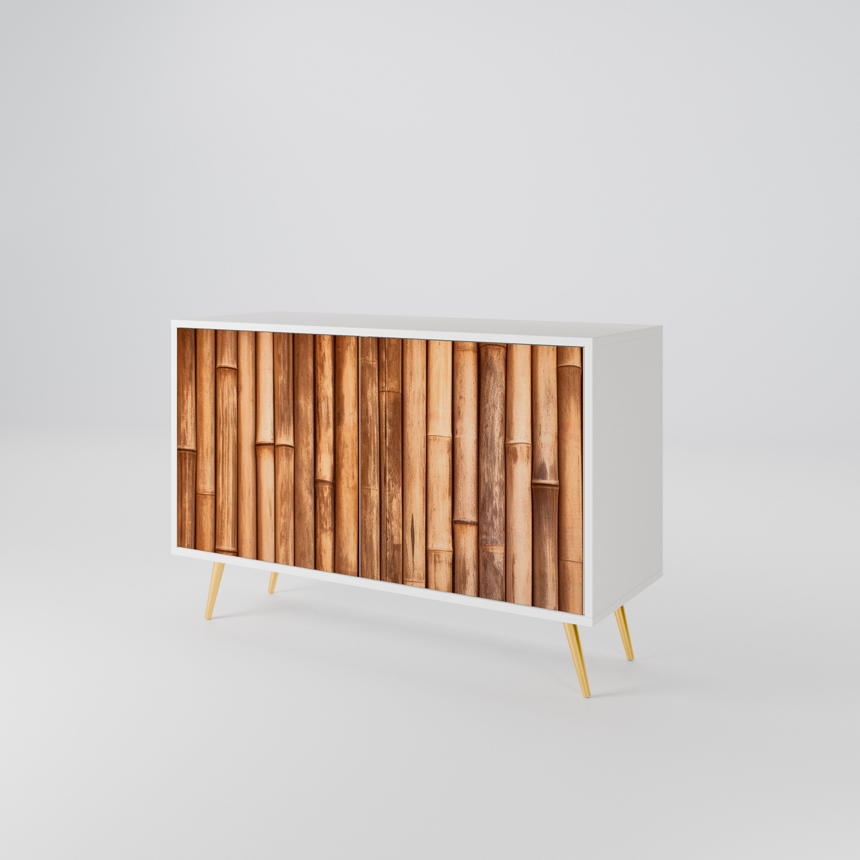 NATURAL WOOD Skänk med två dörrar