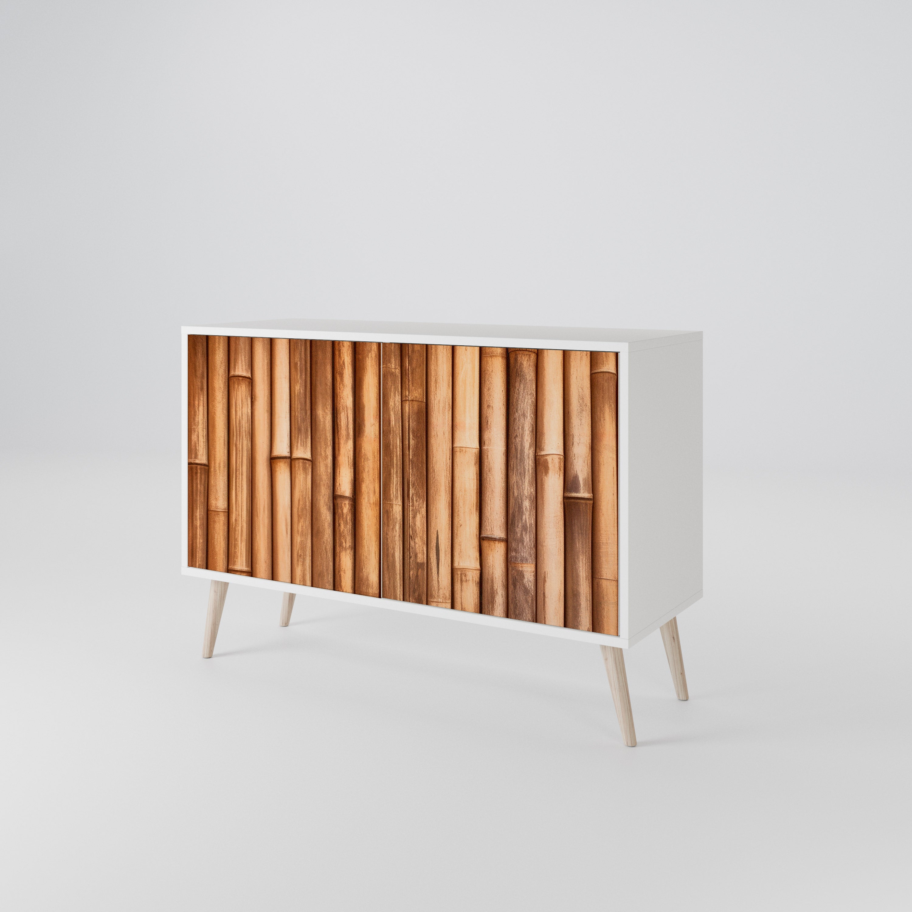 NATURAL WOOD Skänk med två dörrar