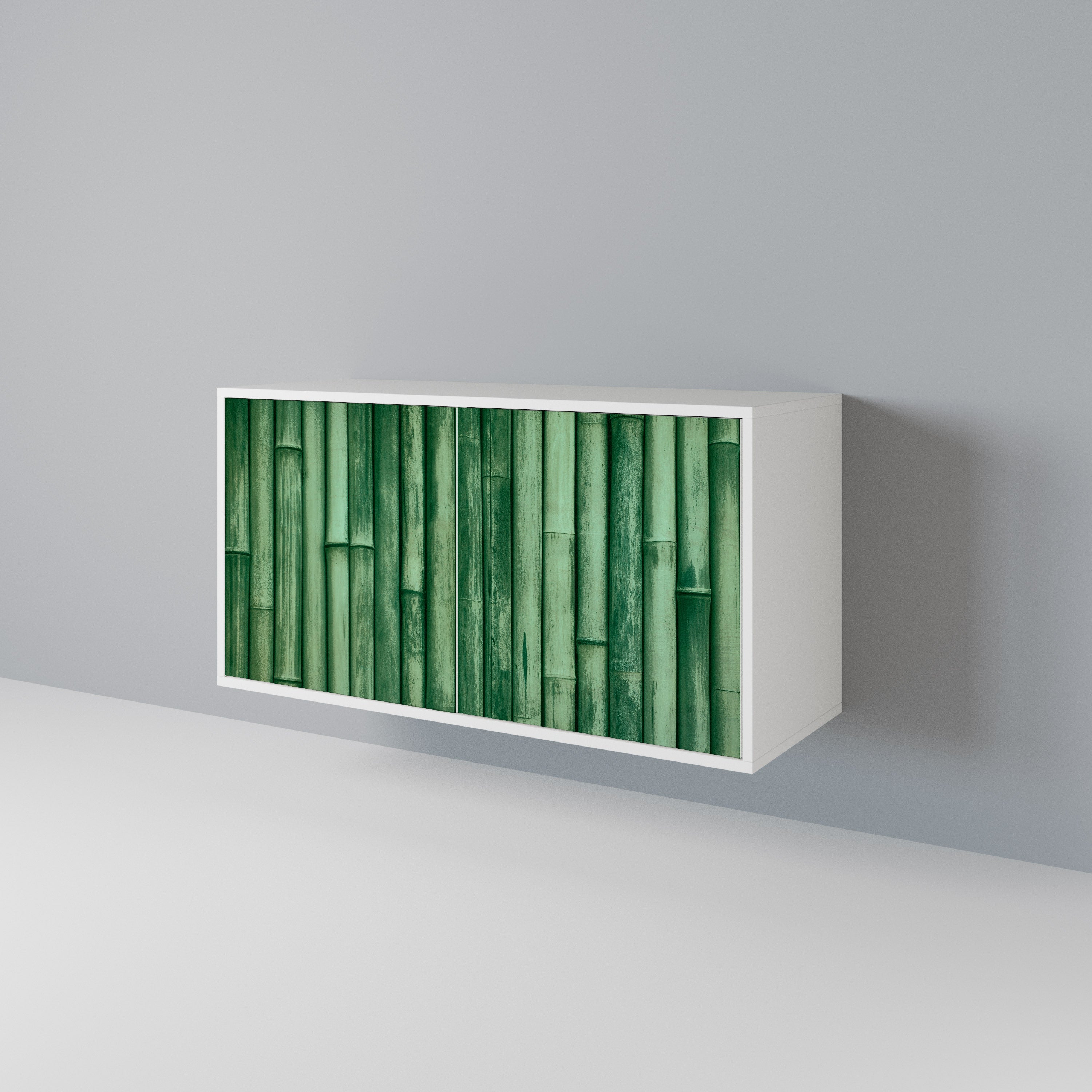 NATURAL GREEN Skänk med två dörrar