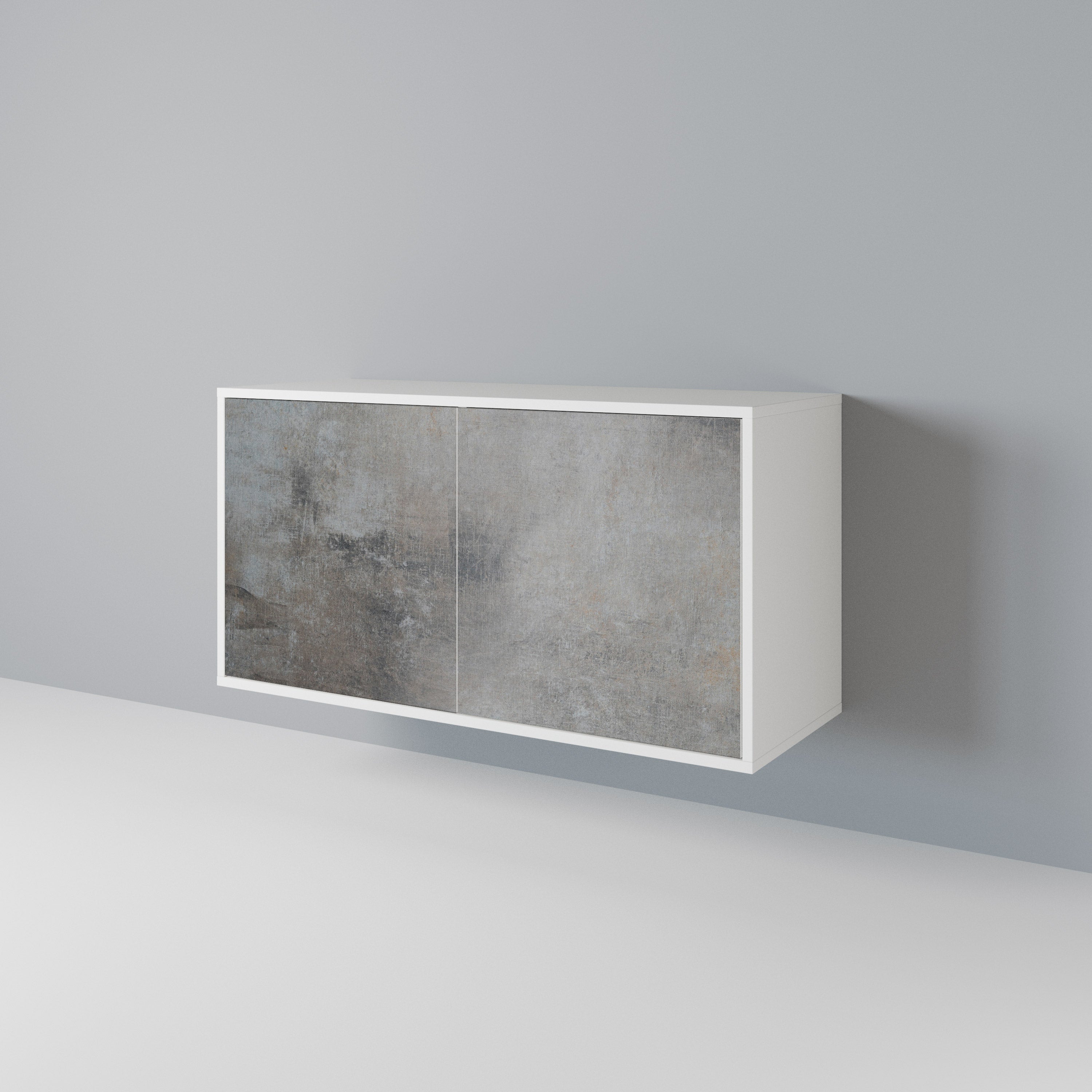 CONCRETE WALL Skänk med två dörrar