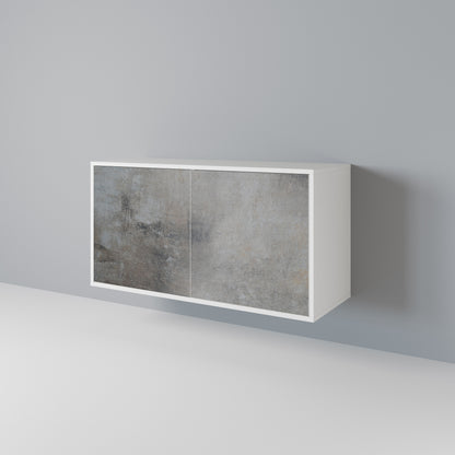 CONCRETE WALL Skänk med två dörrar