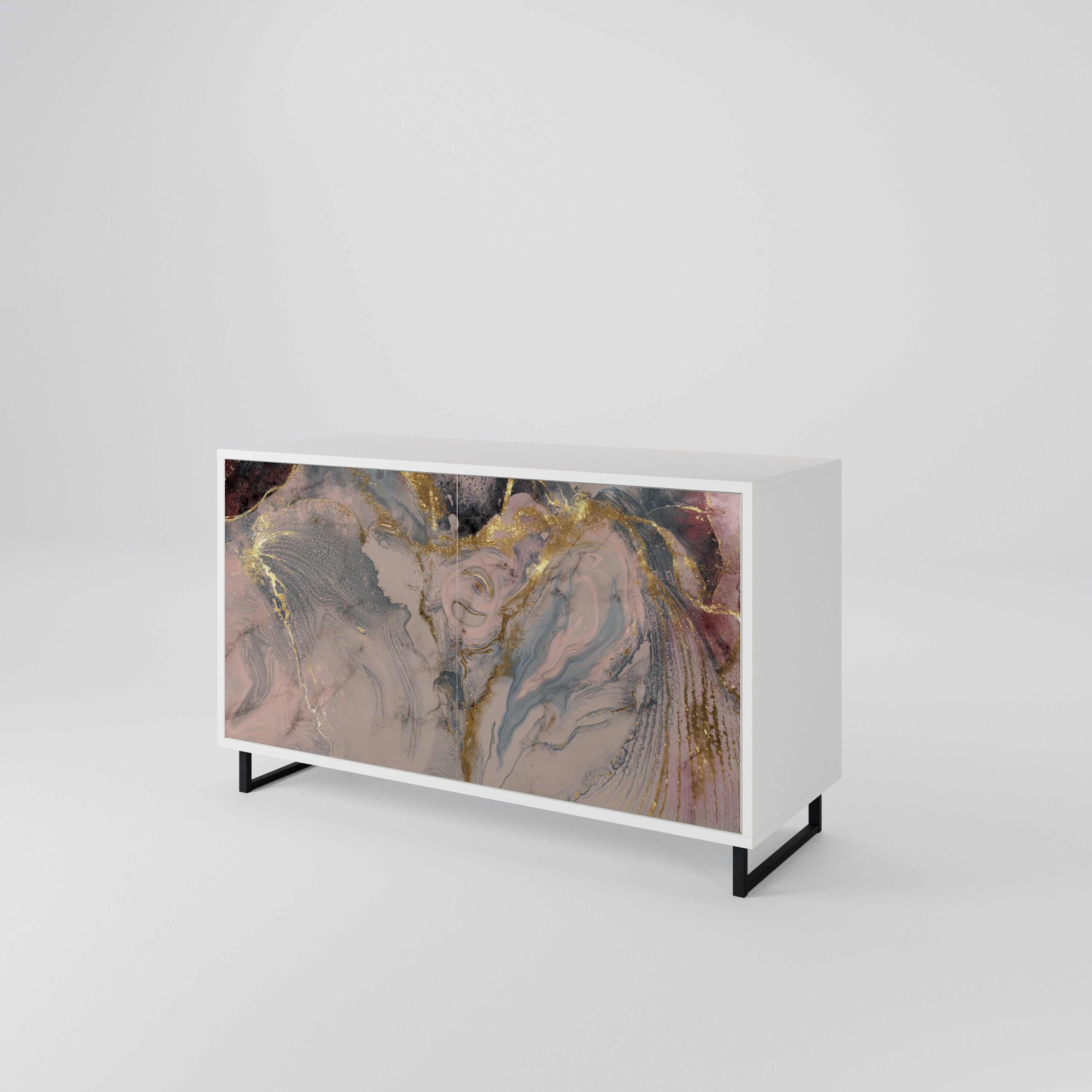 GILDED SWIRLS 2-Door Sideboard