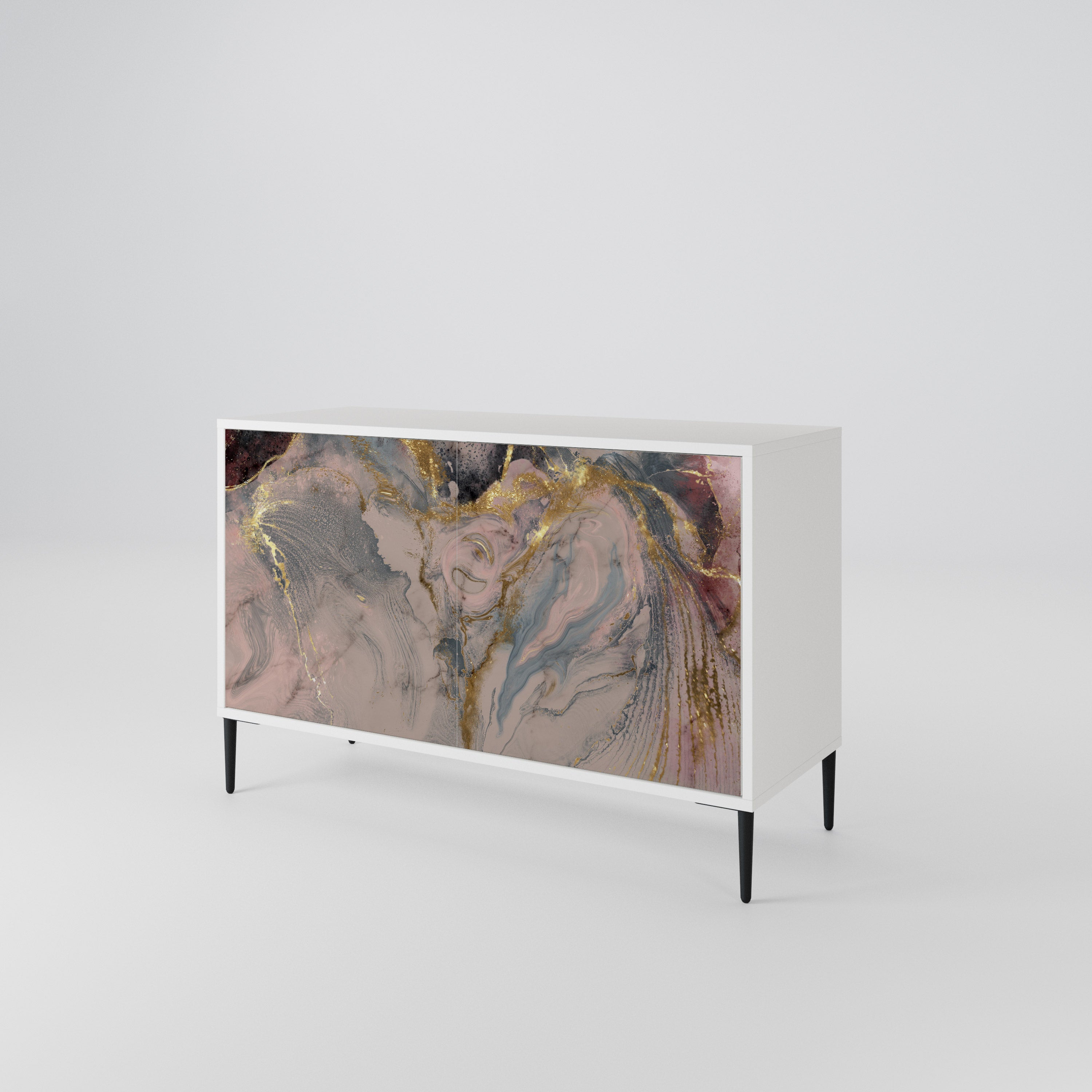 GILDED SWIRLS 2-Door Sideboard