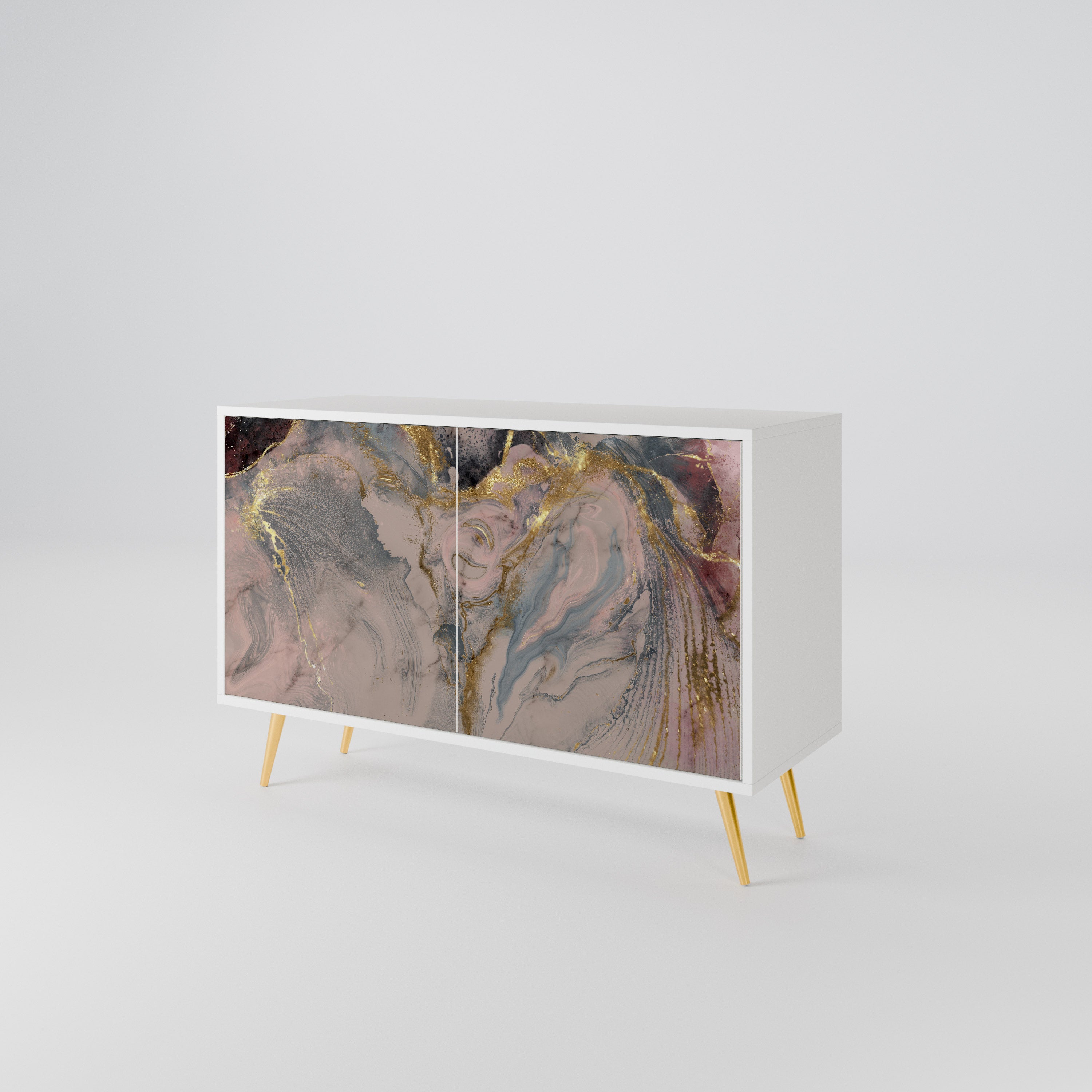 GILDED SWIRLS 2-Door Sideboard