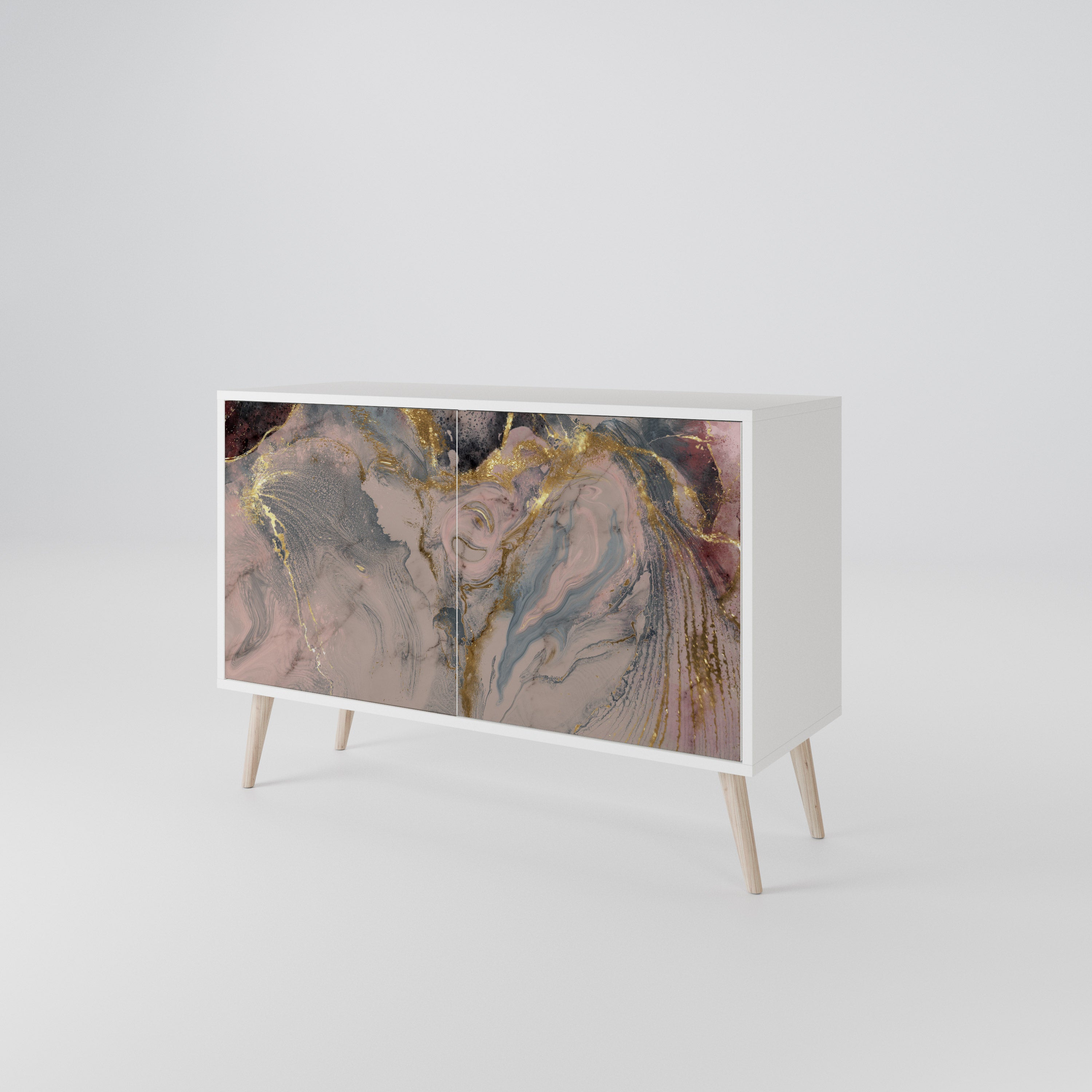 GILDED SWIRLS 2-Door Sideboard