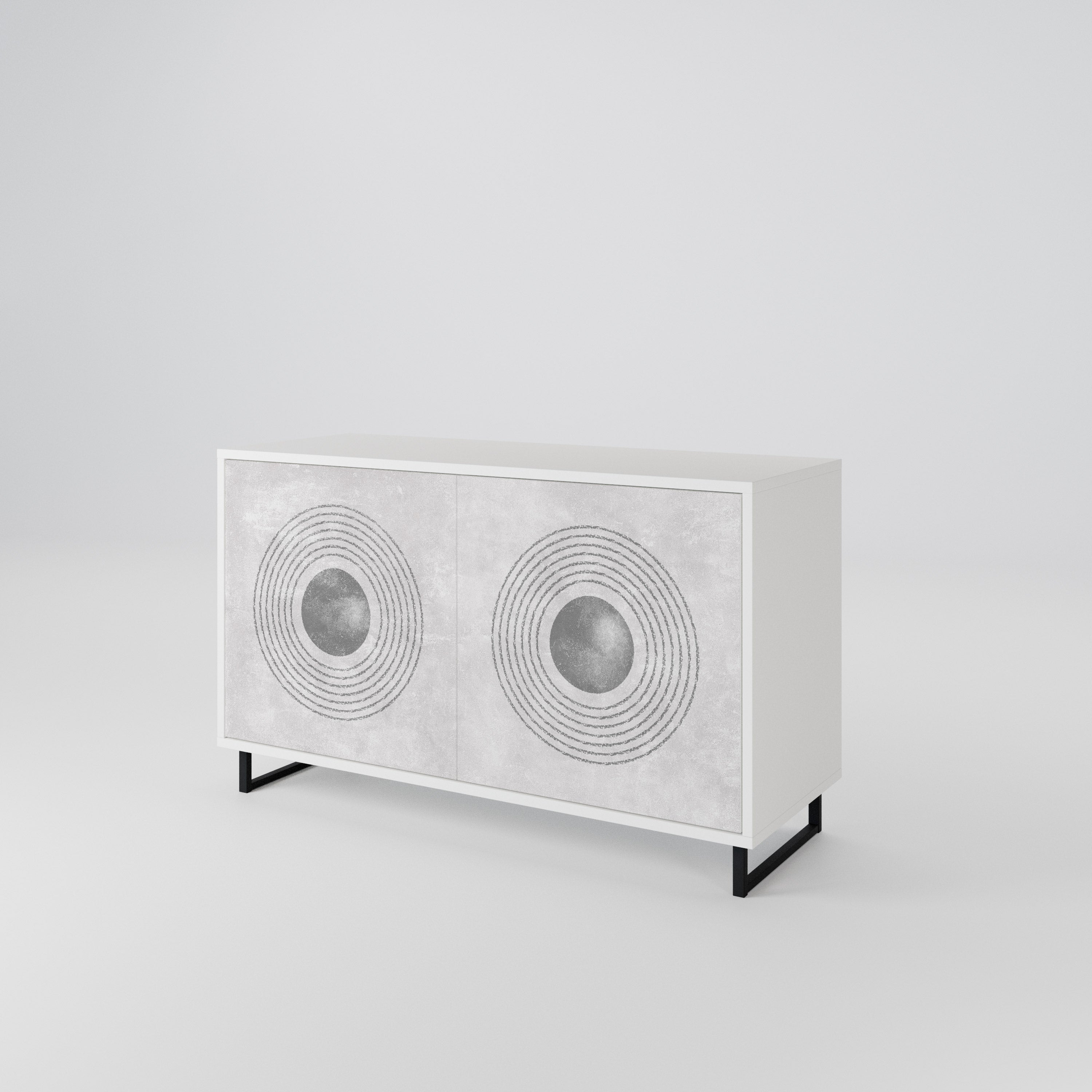SOLID CIRCLES 2-Door Sideboard