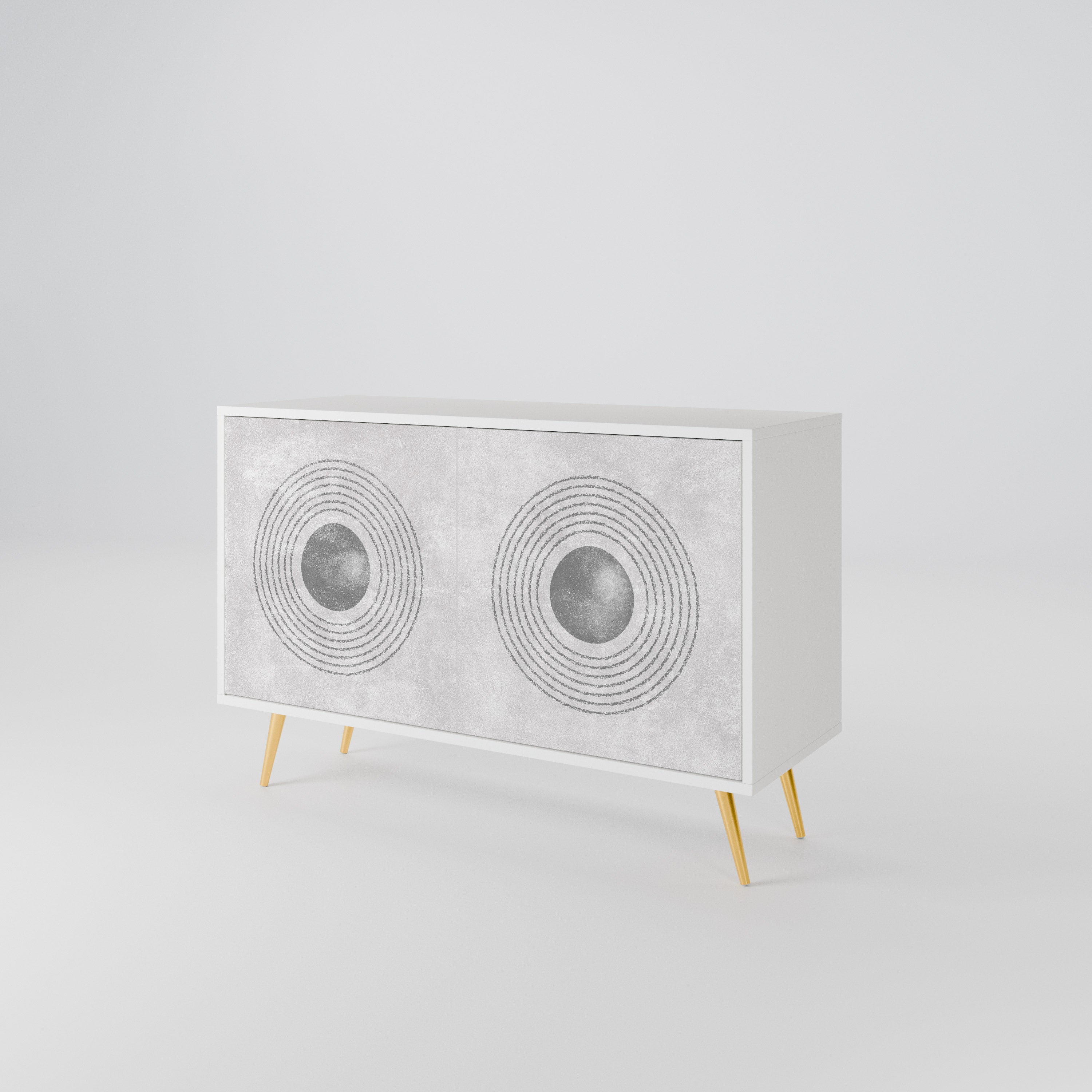 SOLID CIRCLES 2-Door Sideboard