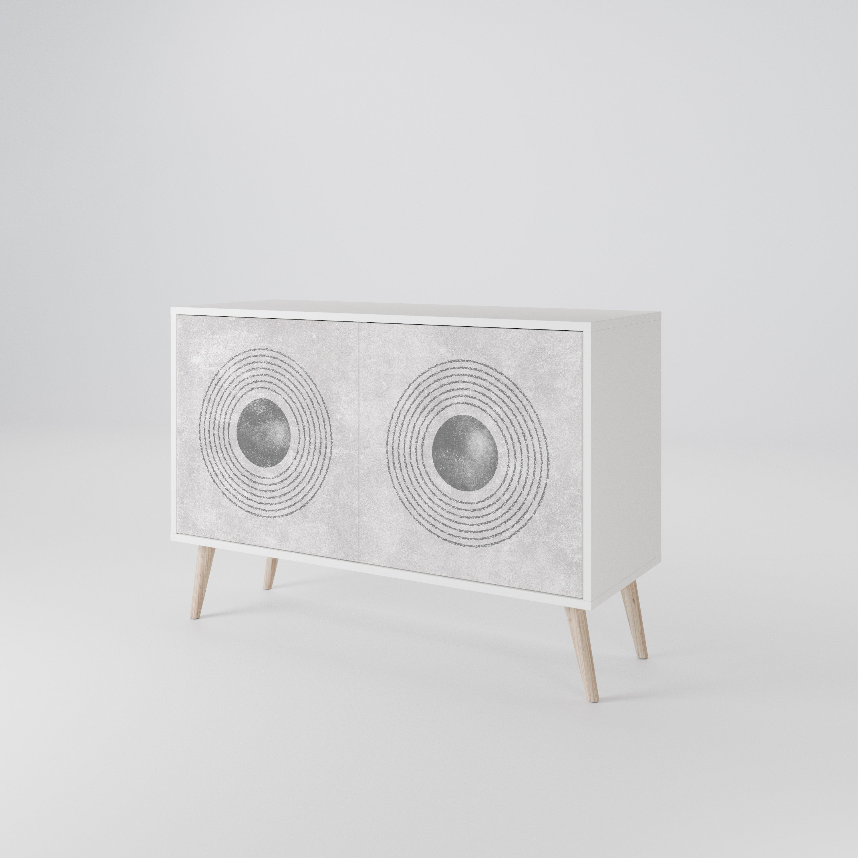 SOLID CIRCLES 2-Door Sideboard