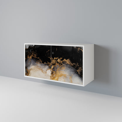 MARBLE OF TOMMORROW Skänk med två dörrar