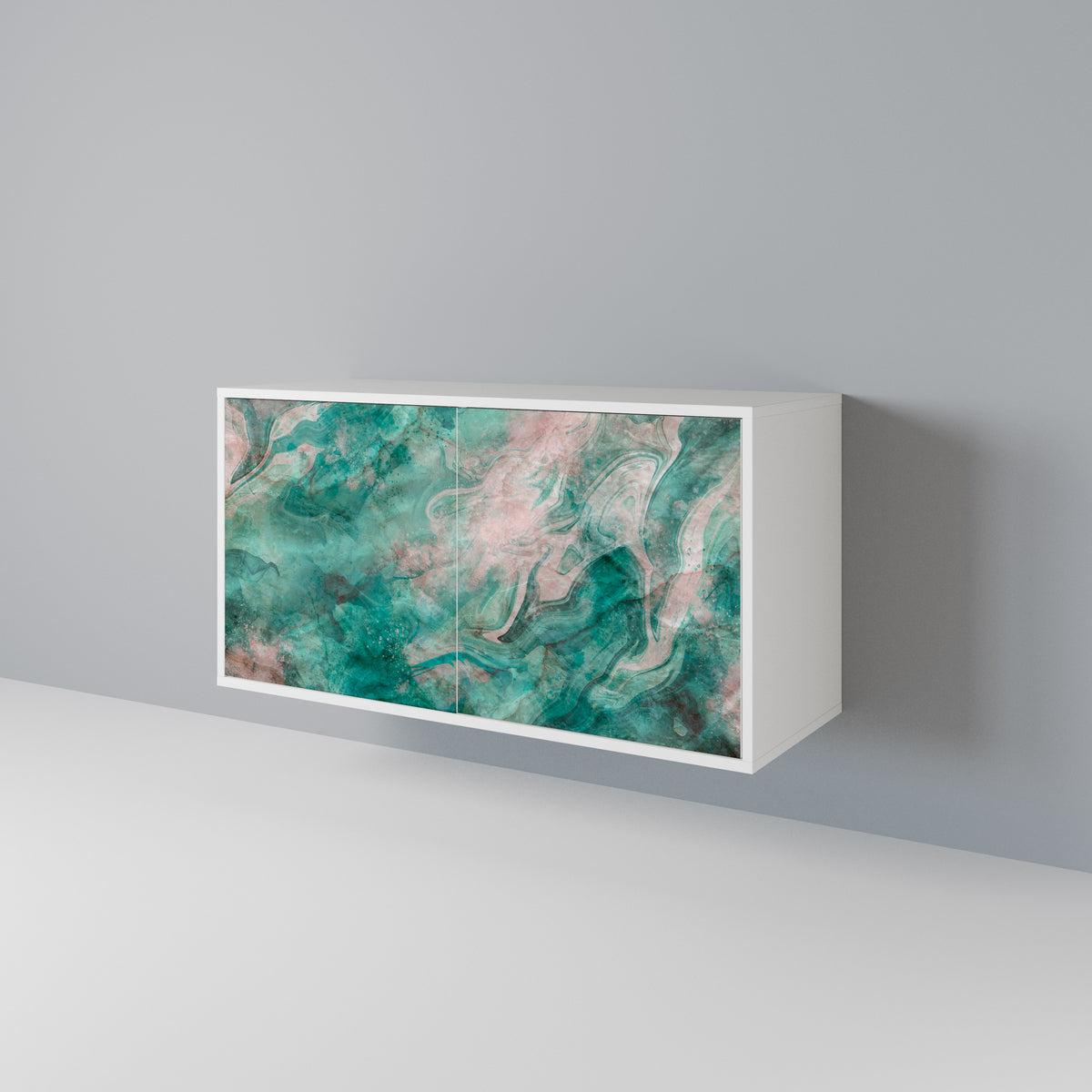 ABSTRACT ALCHEMY Skänk med två dörrar
