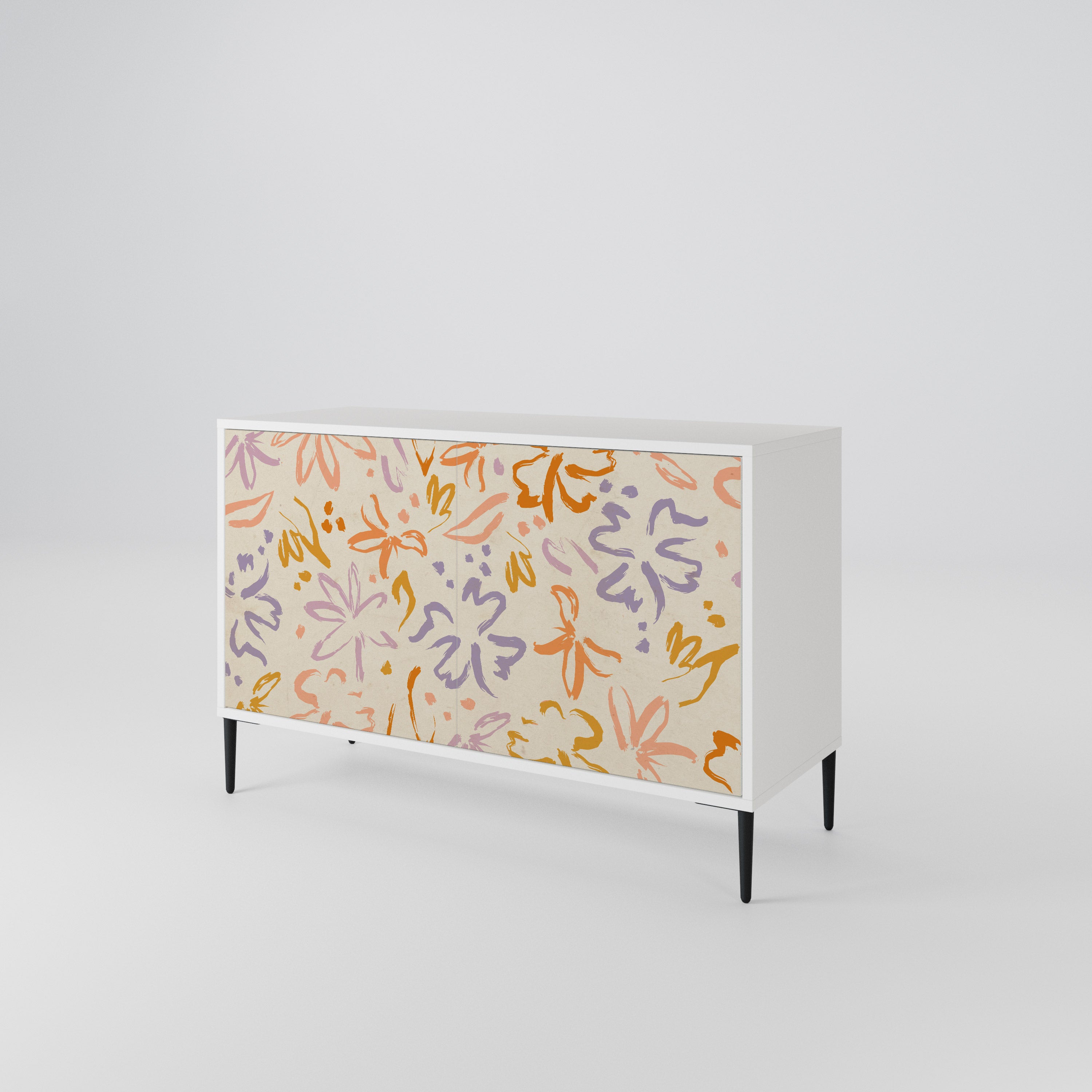 SPRING WHIMSY Skänk med två dörrar