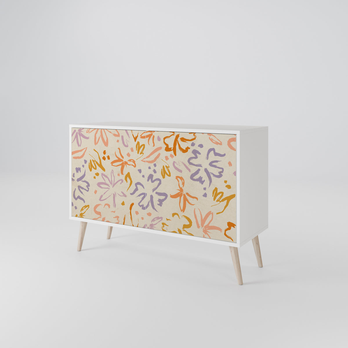 SPRING WHIMSY Skänk med två dörrar